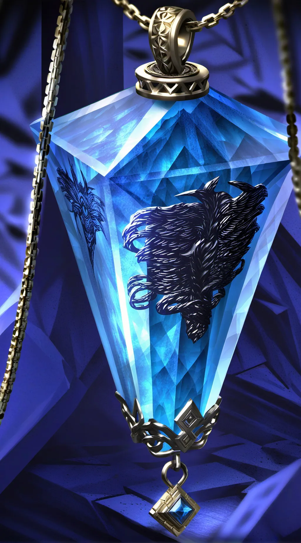 ai character: the 8th crystal background