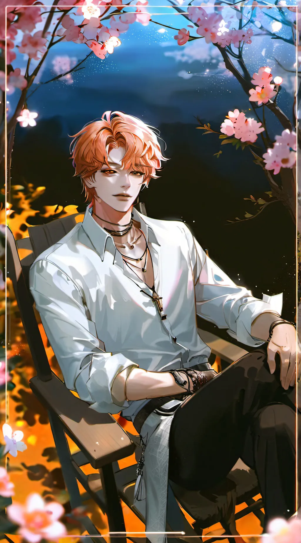 ai character: L҈E҈O҈ background