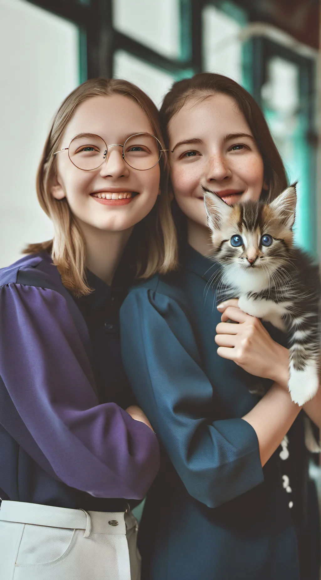 ai character: Lizzie and Nikole background