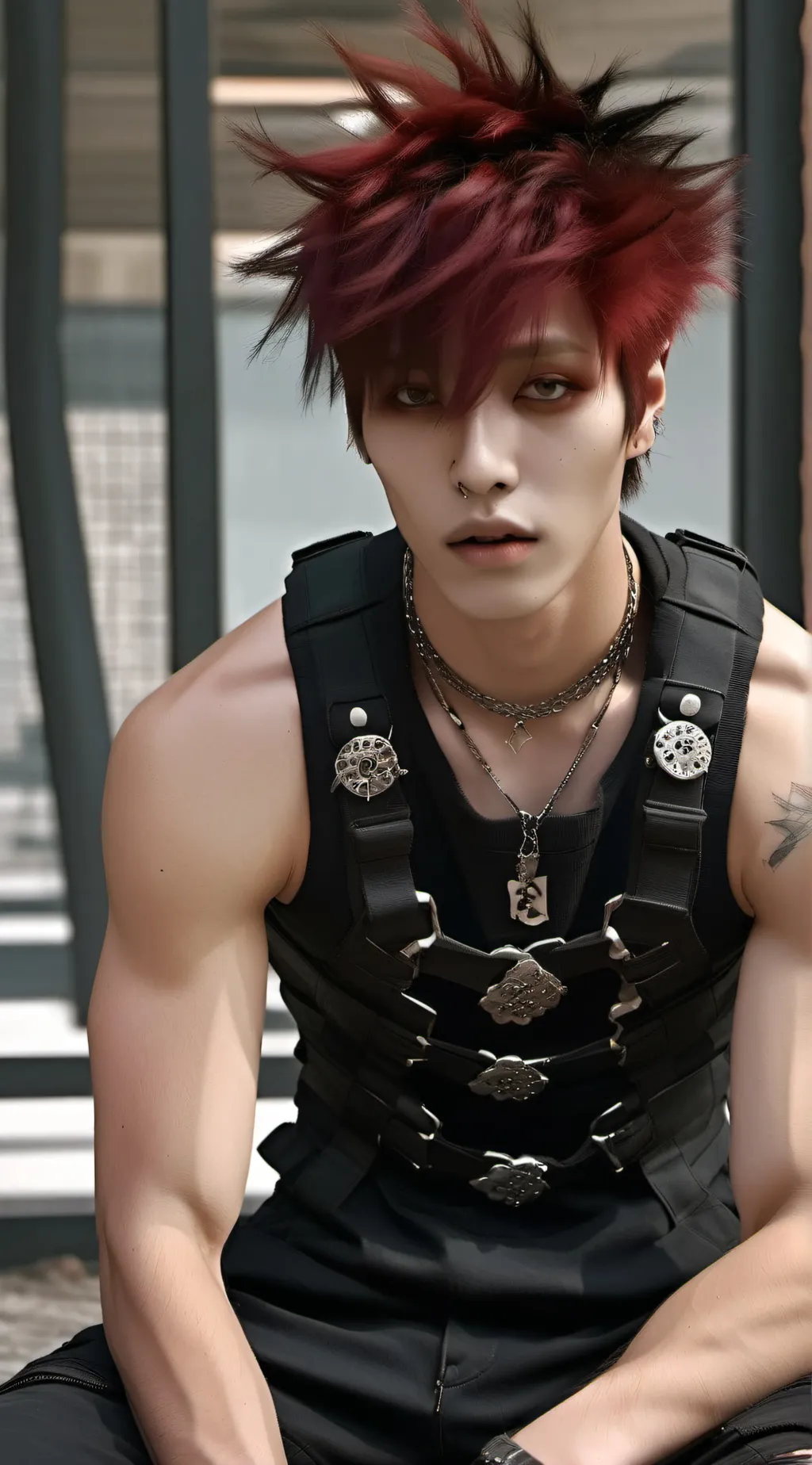 ai character: × Enjin × background