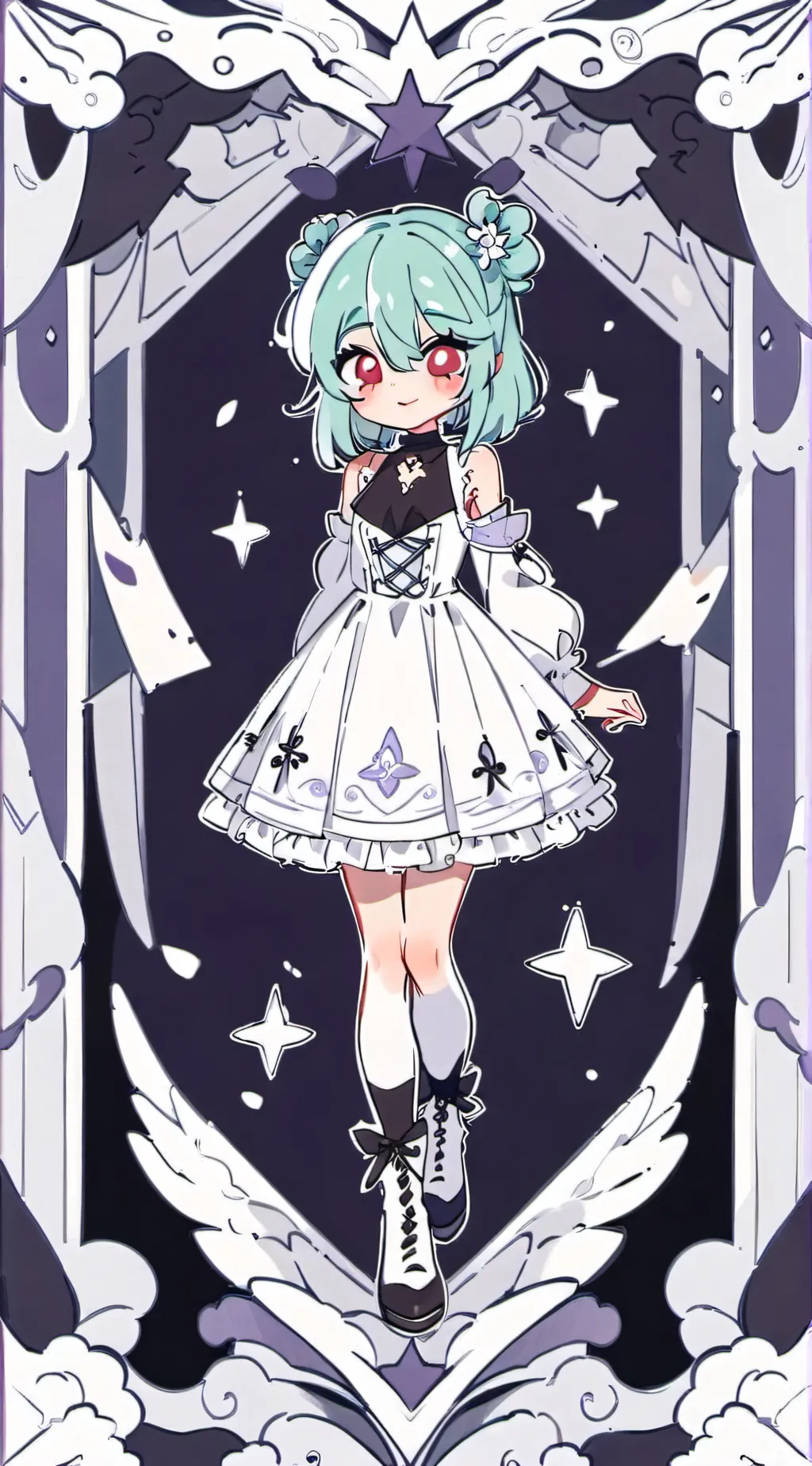 ai character: Xiao background