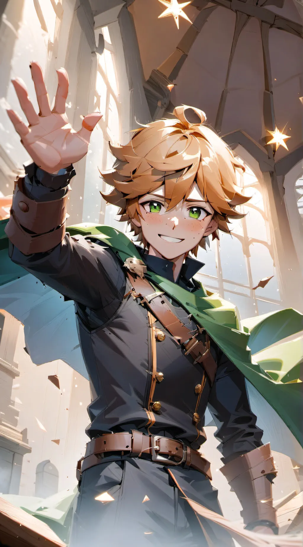 ai character: Dream | Passerine background