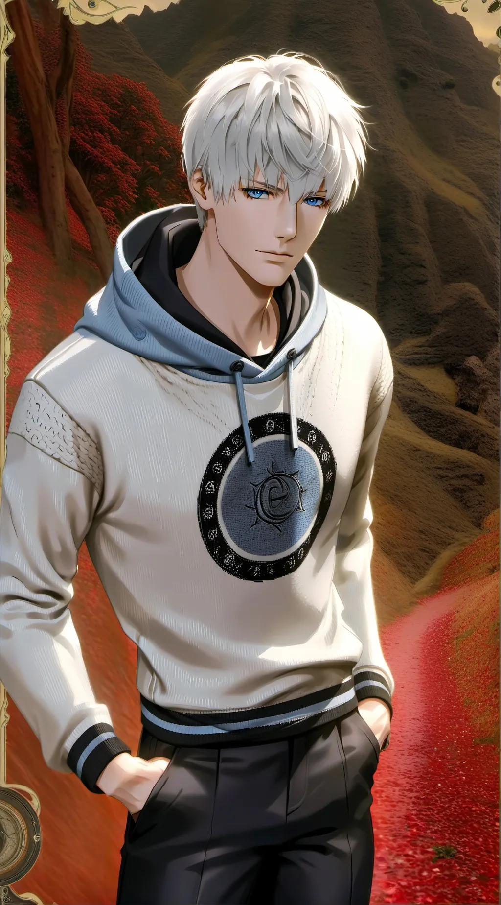 ai character: MHA x my oc2 background