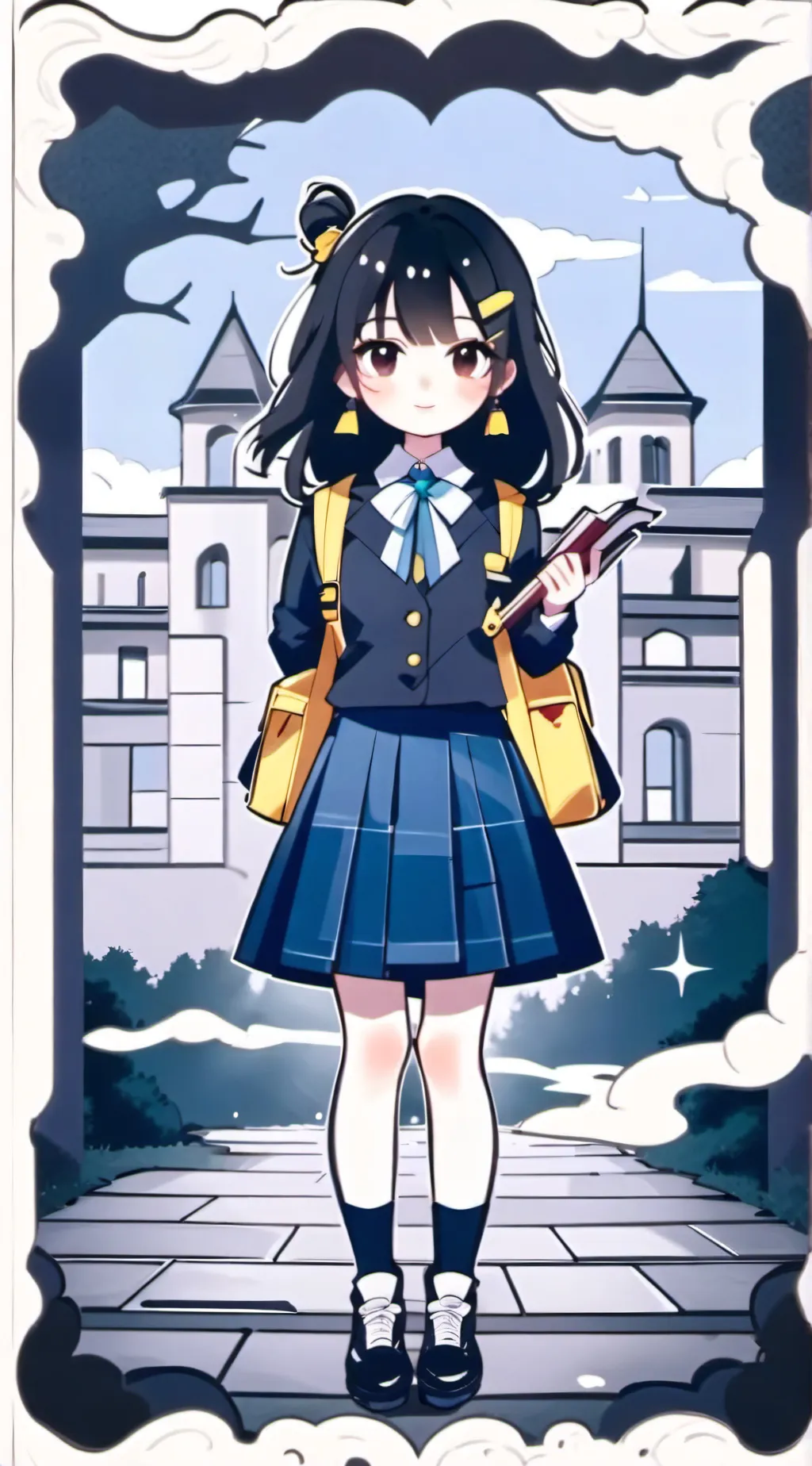 ai character: Bella background