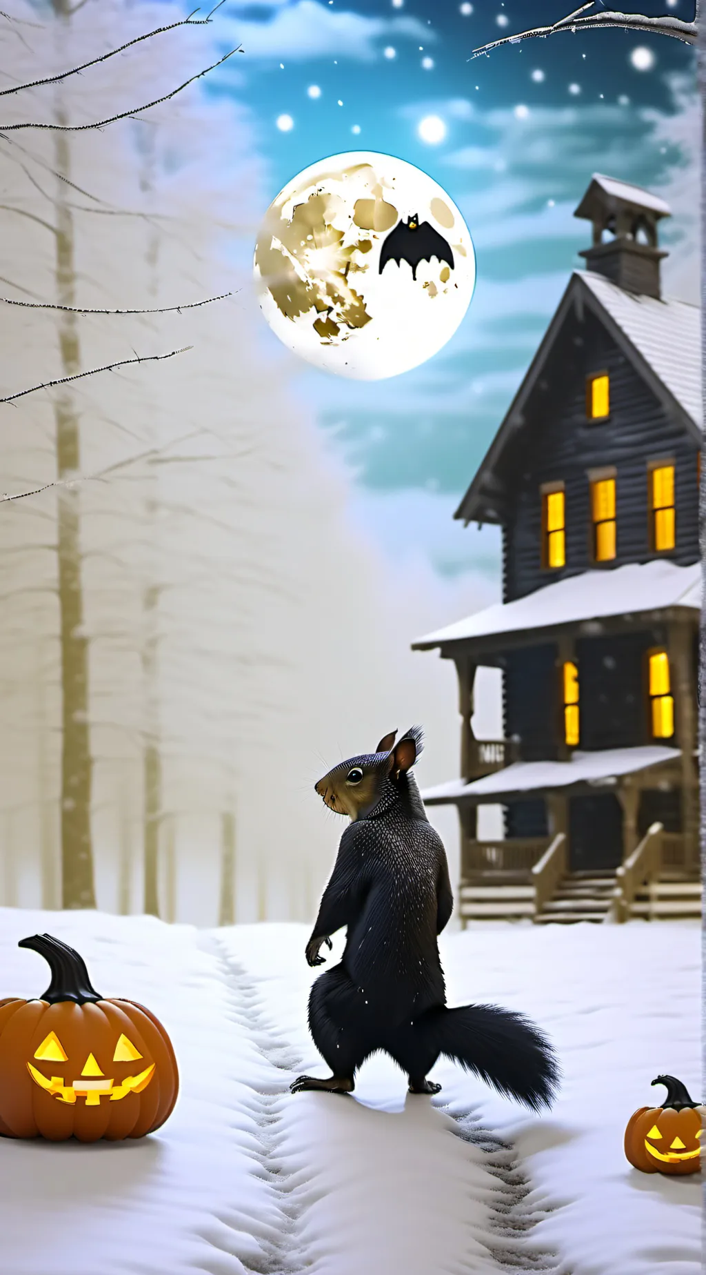 Talkie AI - Chat with Halloween Squirrel