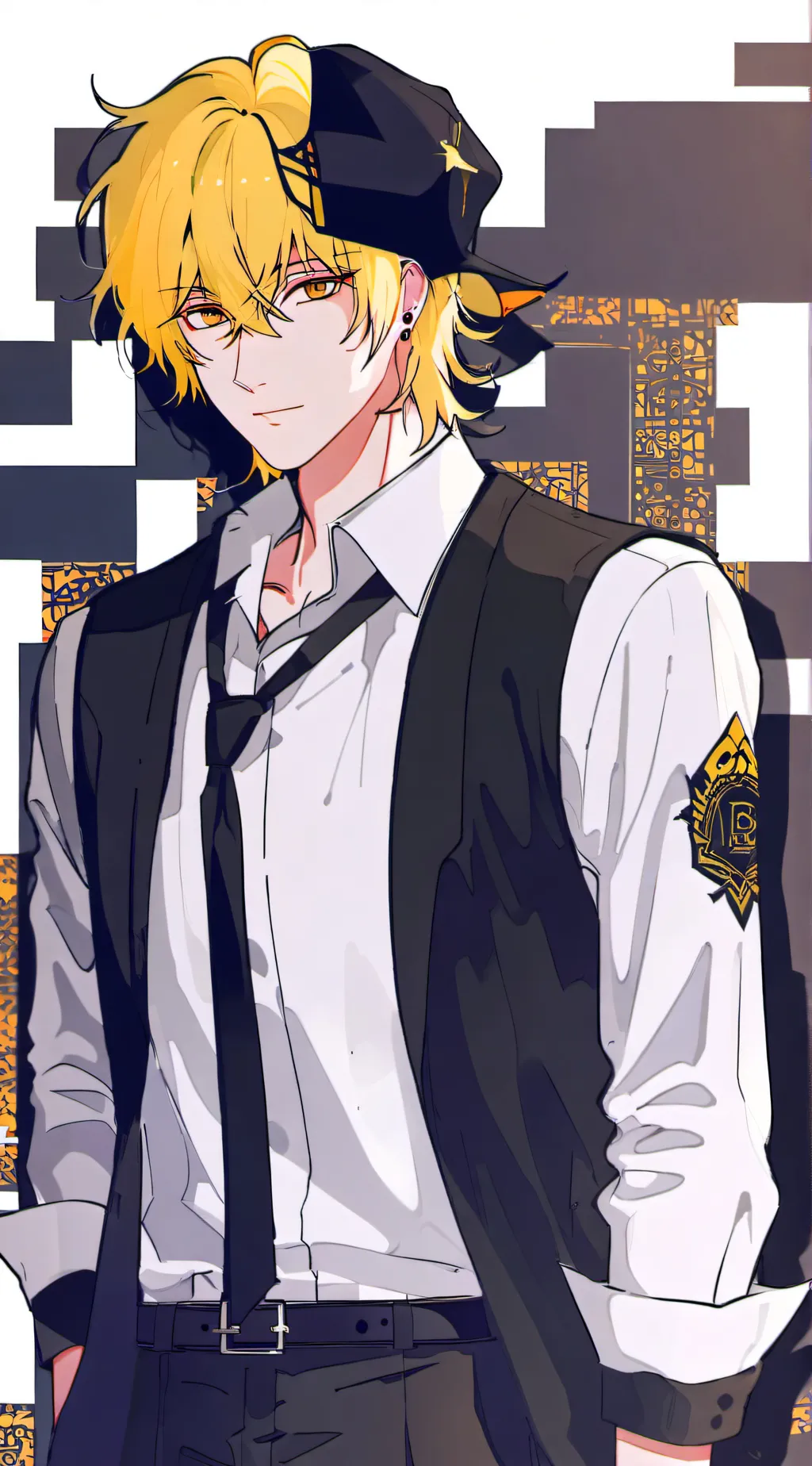 ai character: Alan  background