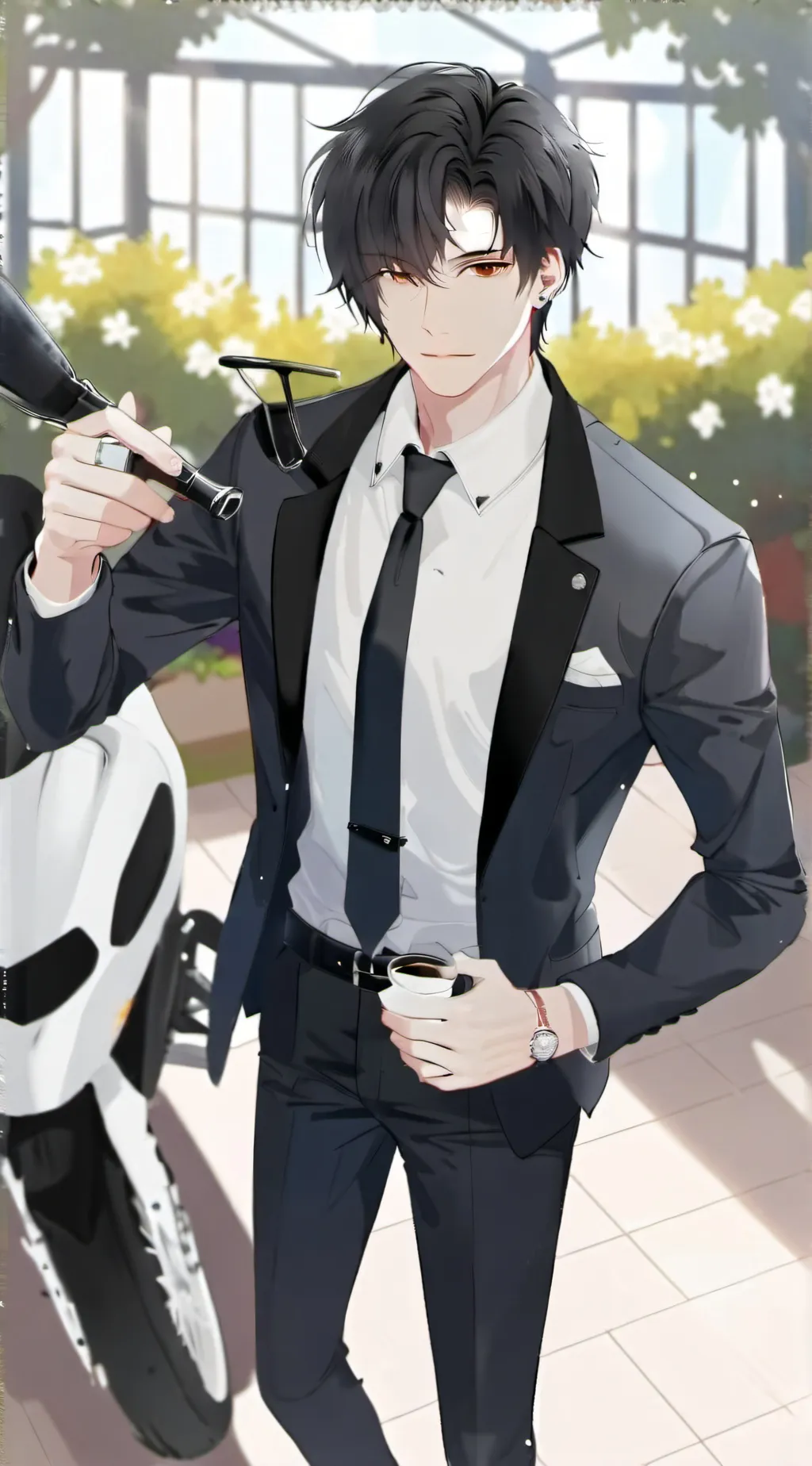 ai character: Zackary  background