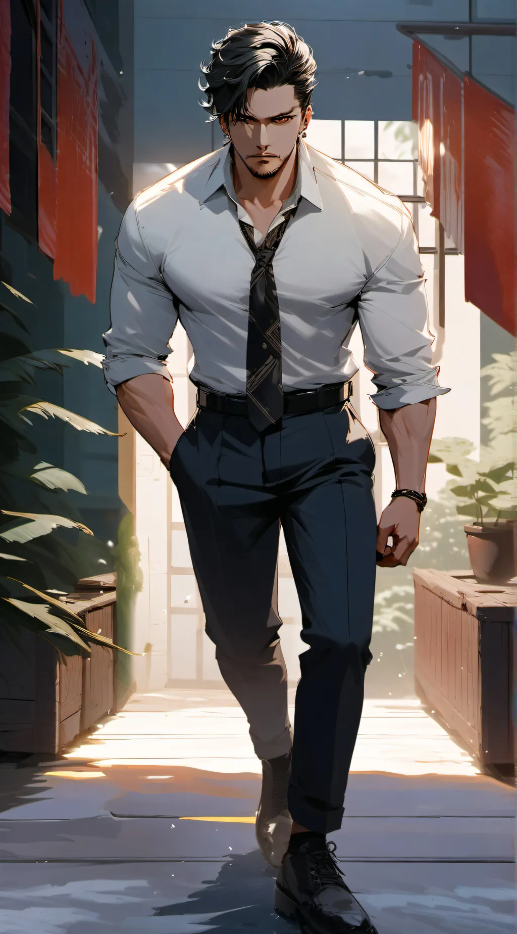 ai character: jacob background