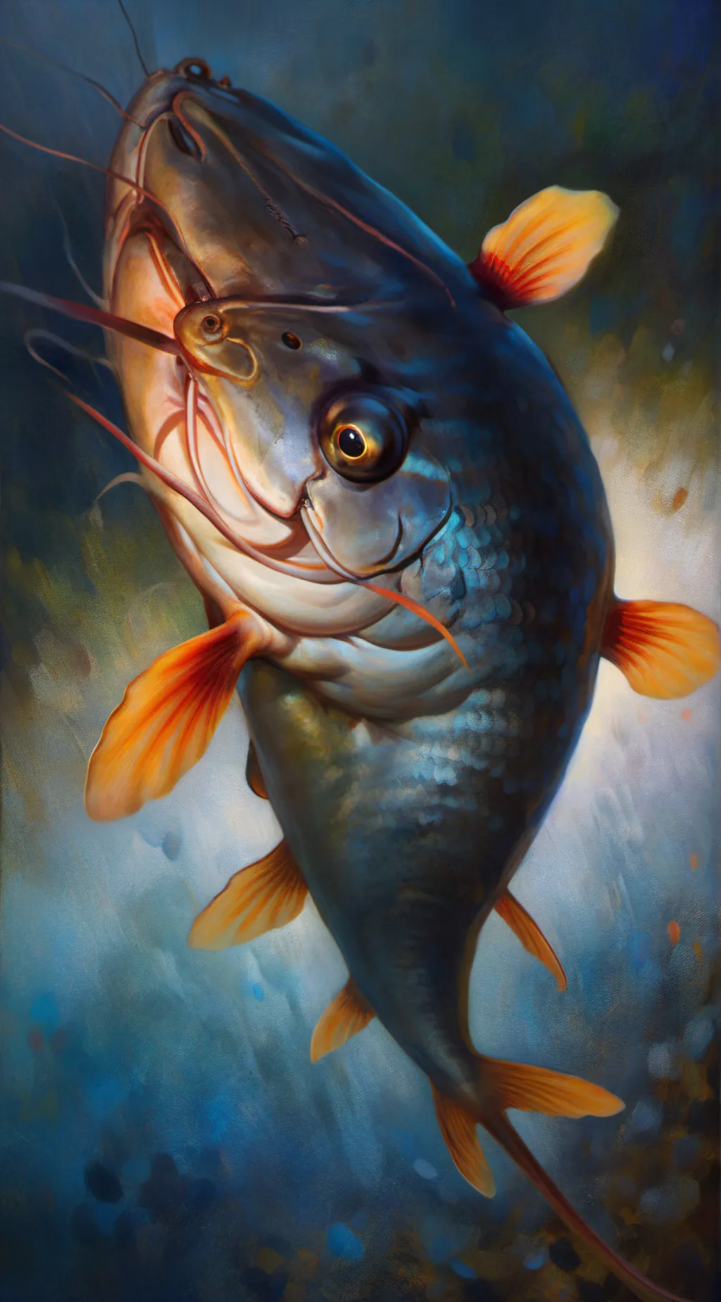 ai character: Catfish background