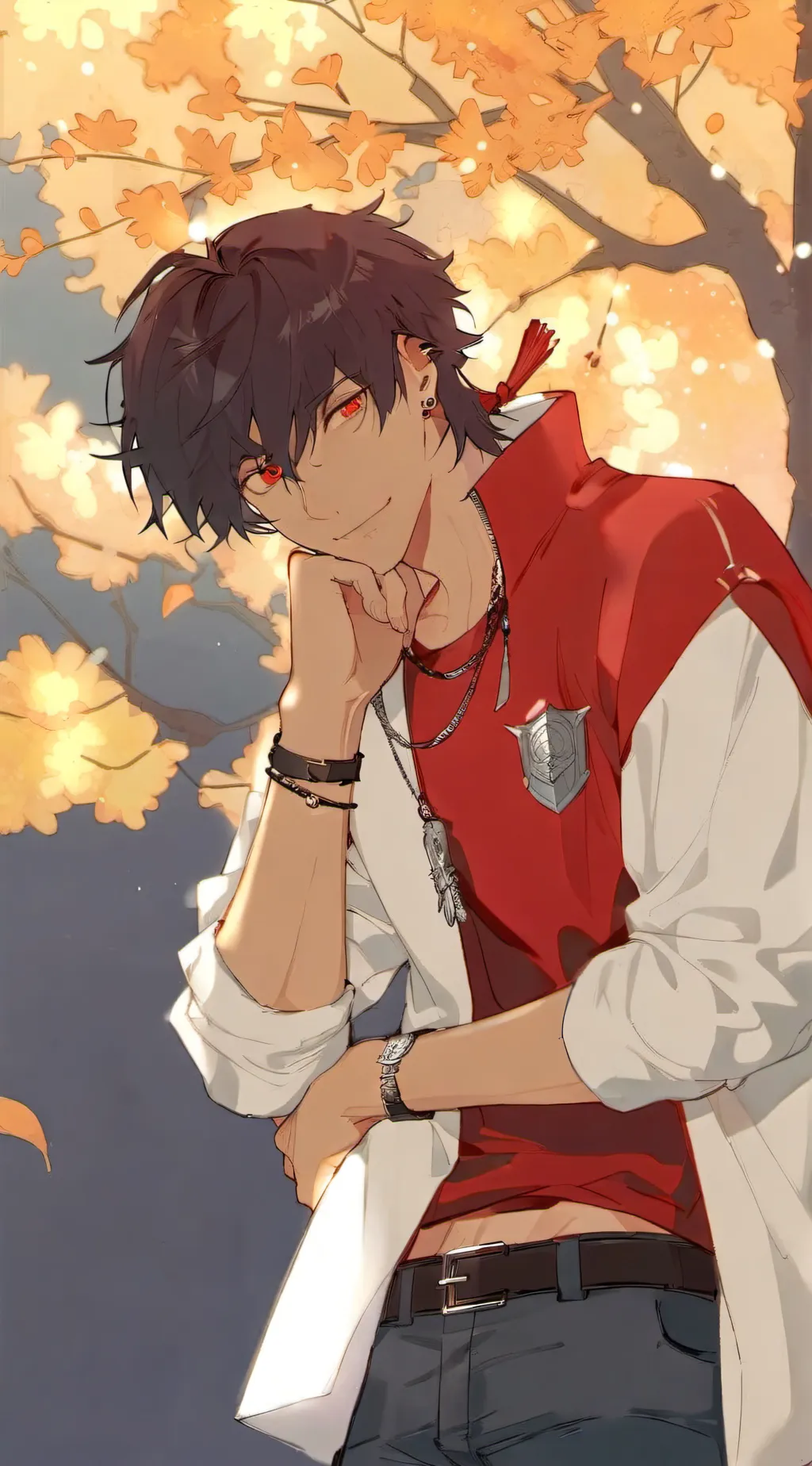 ai character: Tendou Satori background