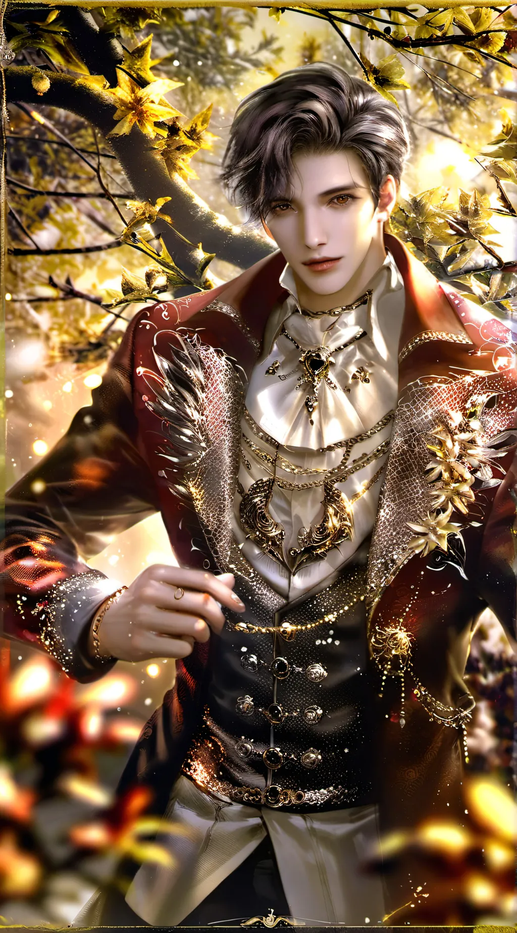 ai character: Marc background