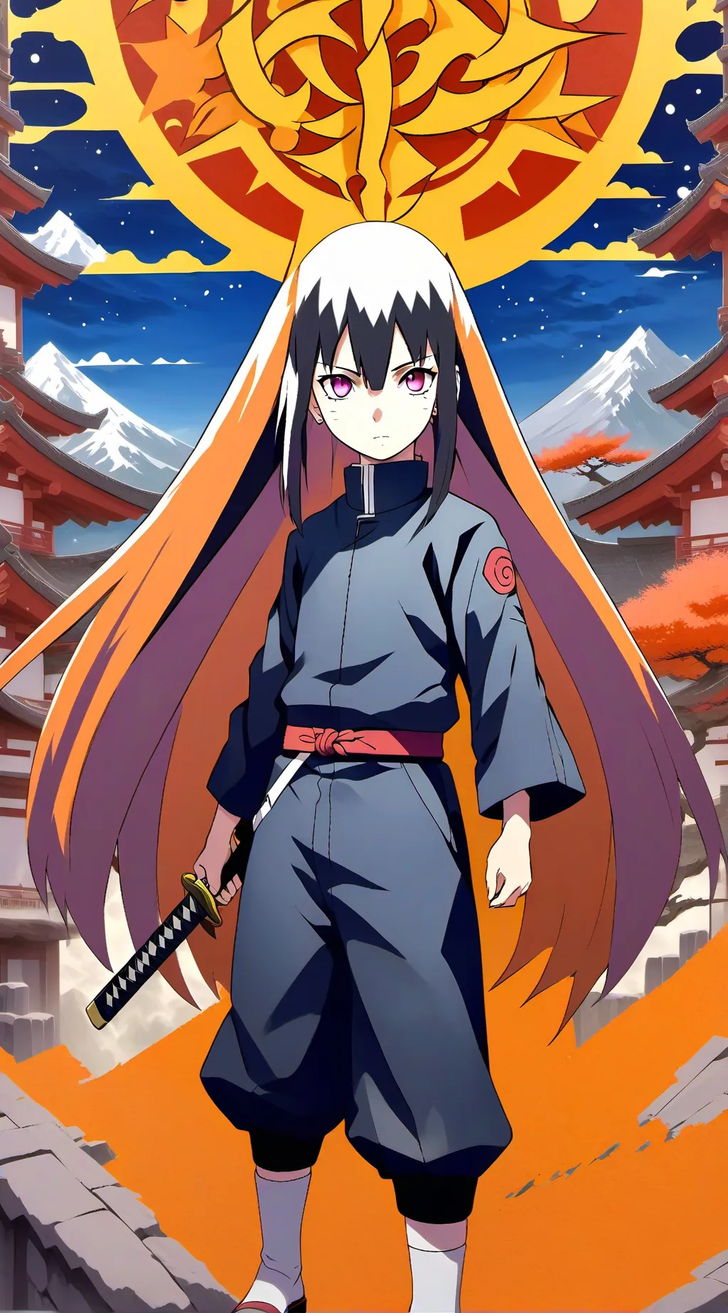 ai character: nanumo uchimaki  background