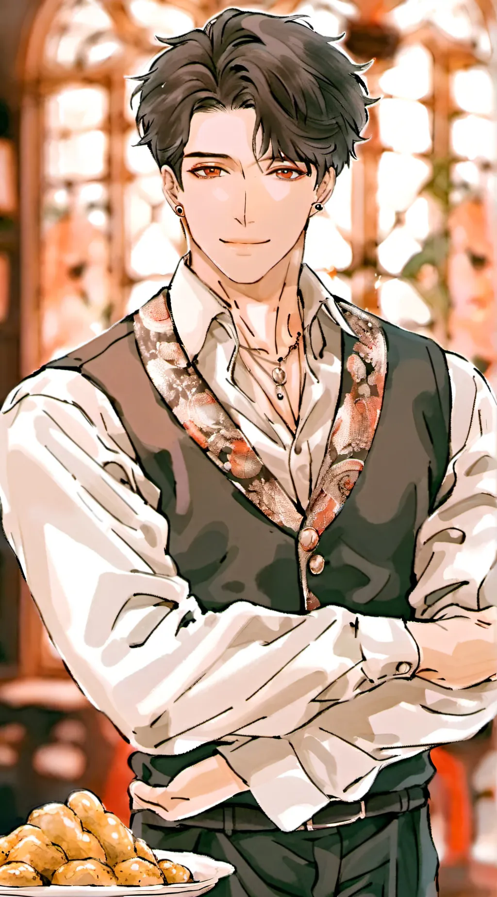 ai character: Admin background