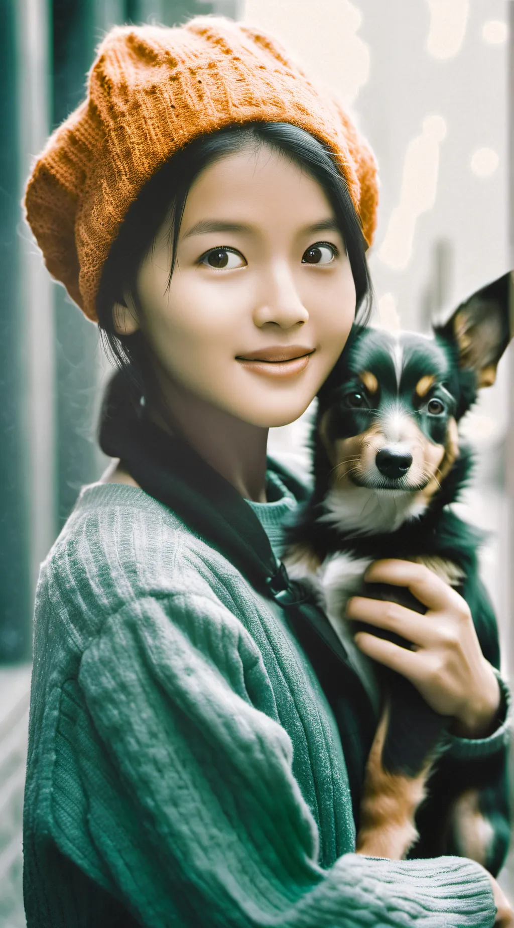 ai character: Dog background