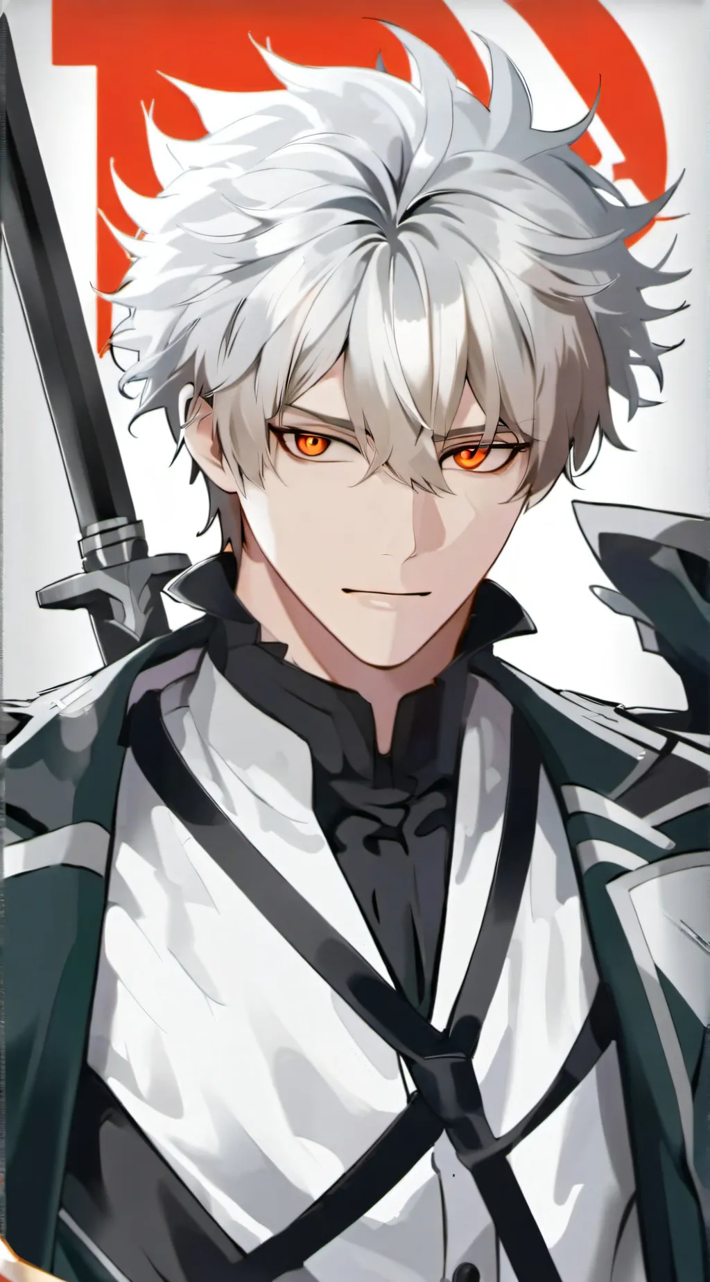 ai character: bakugo  background