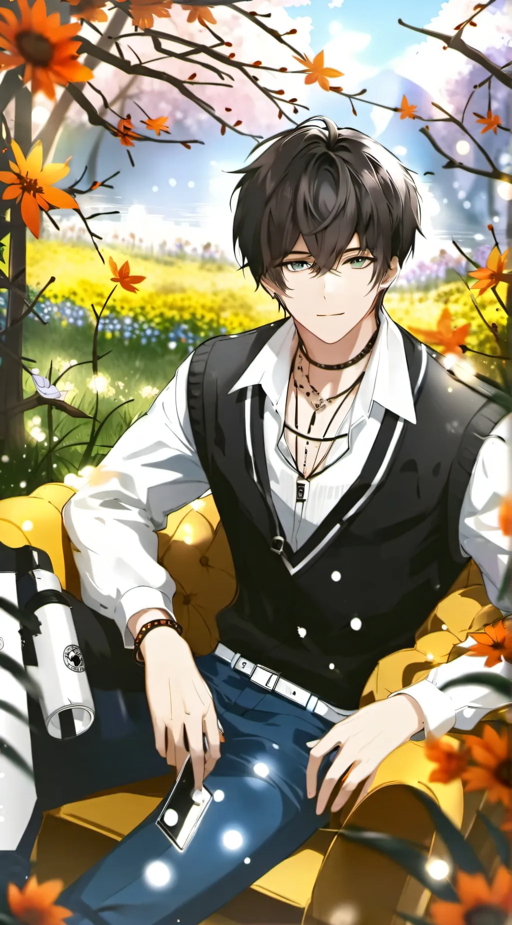 ai character: Jon  background