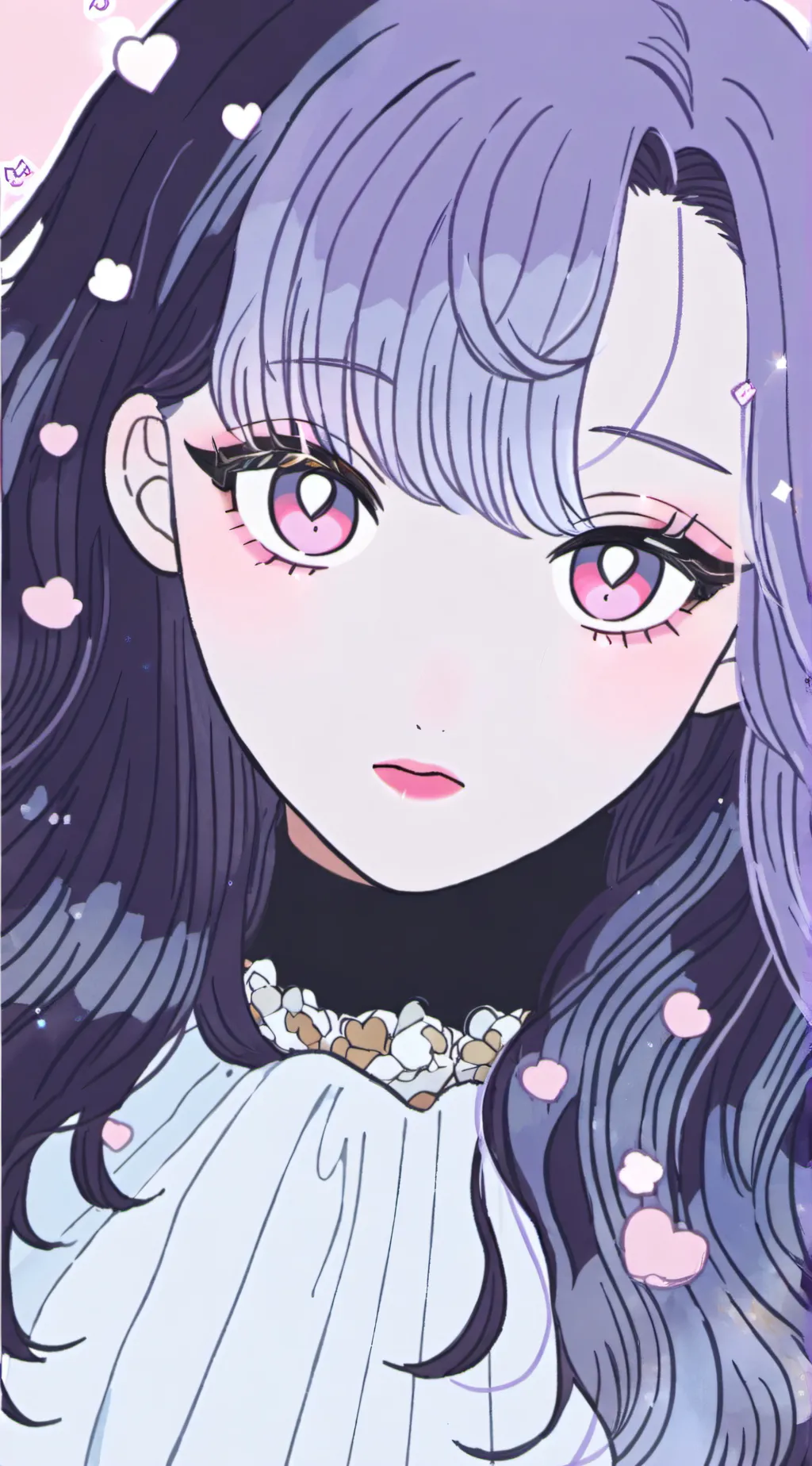 ai character: Scarlet background