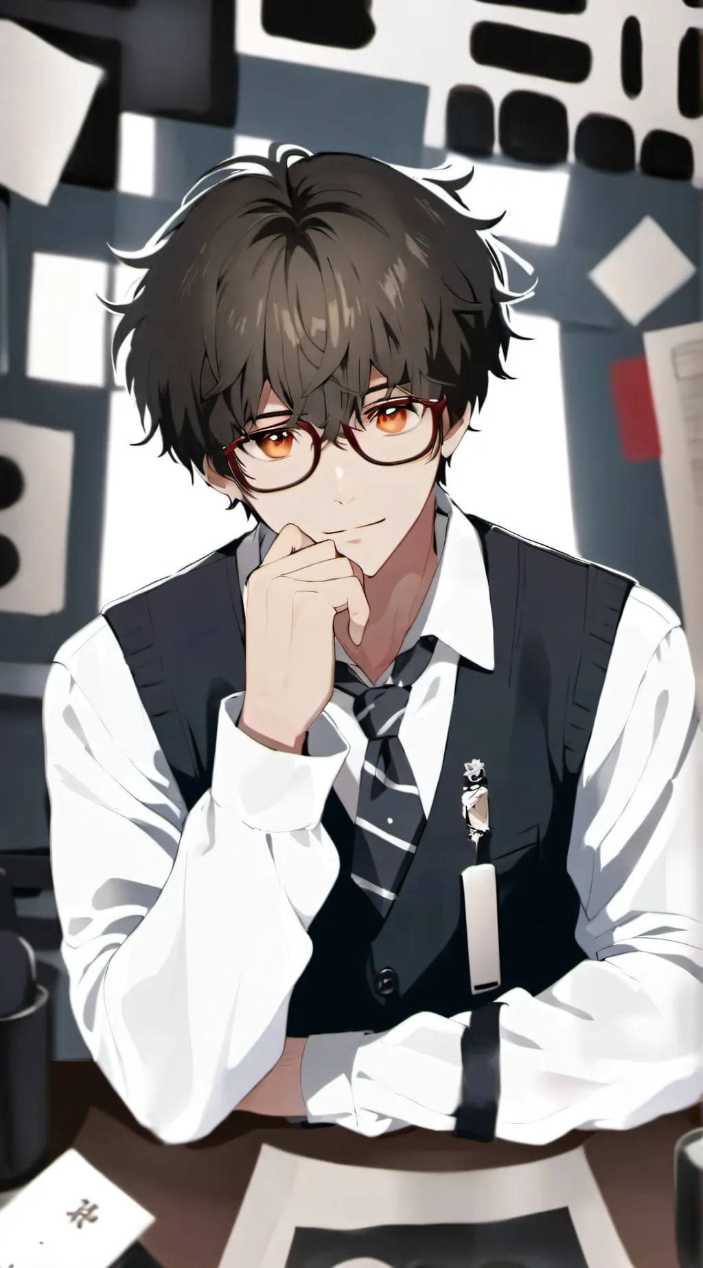 ai character: Wyatt background