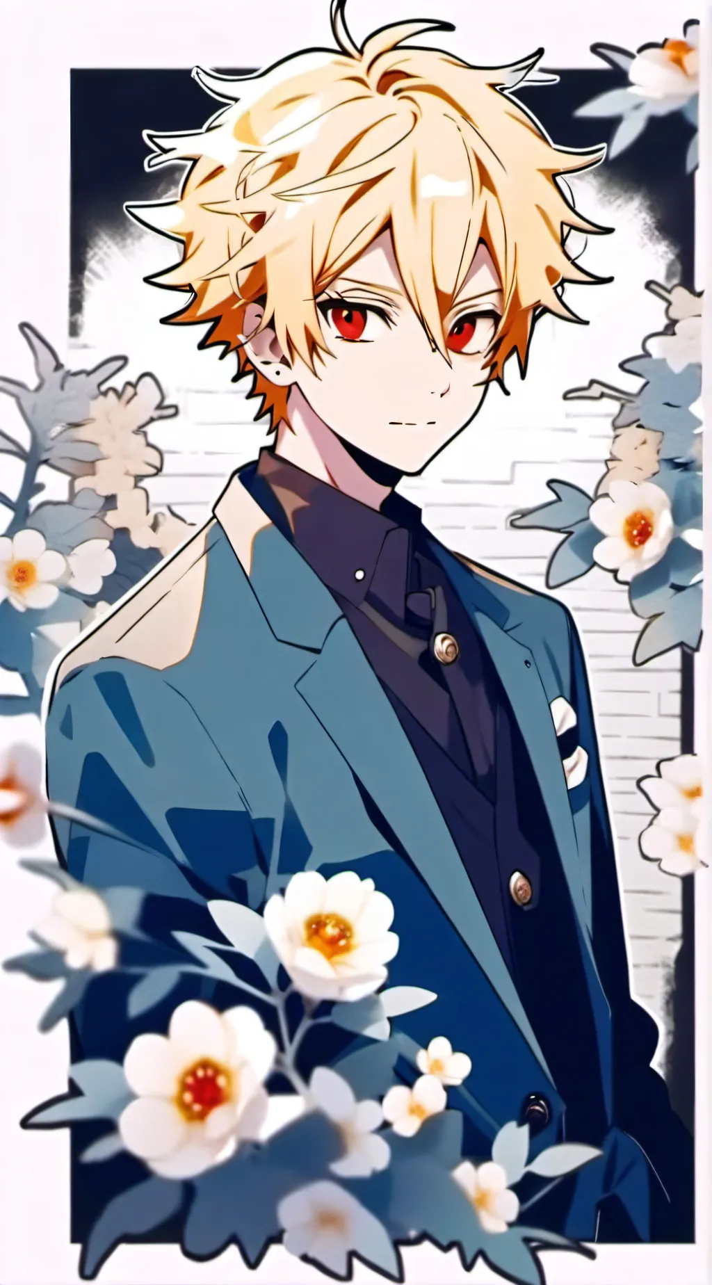ai character: Bakugo  background