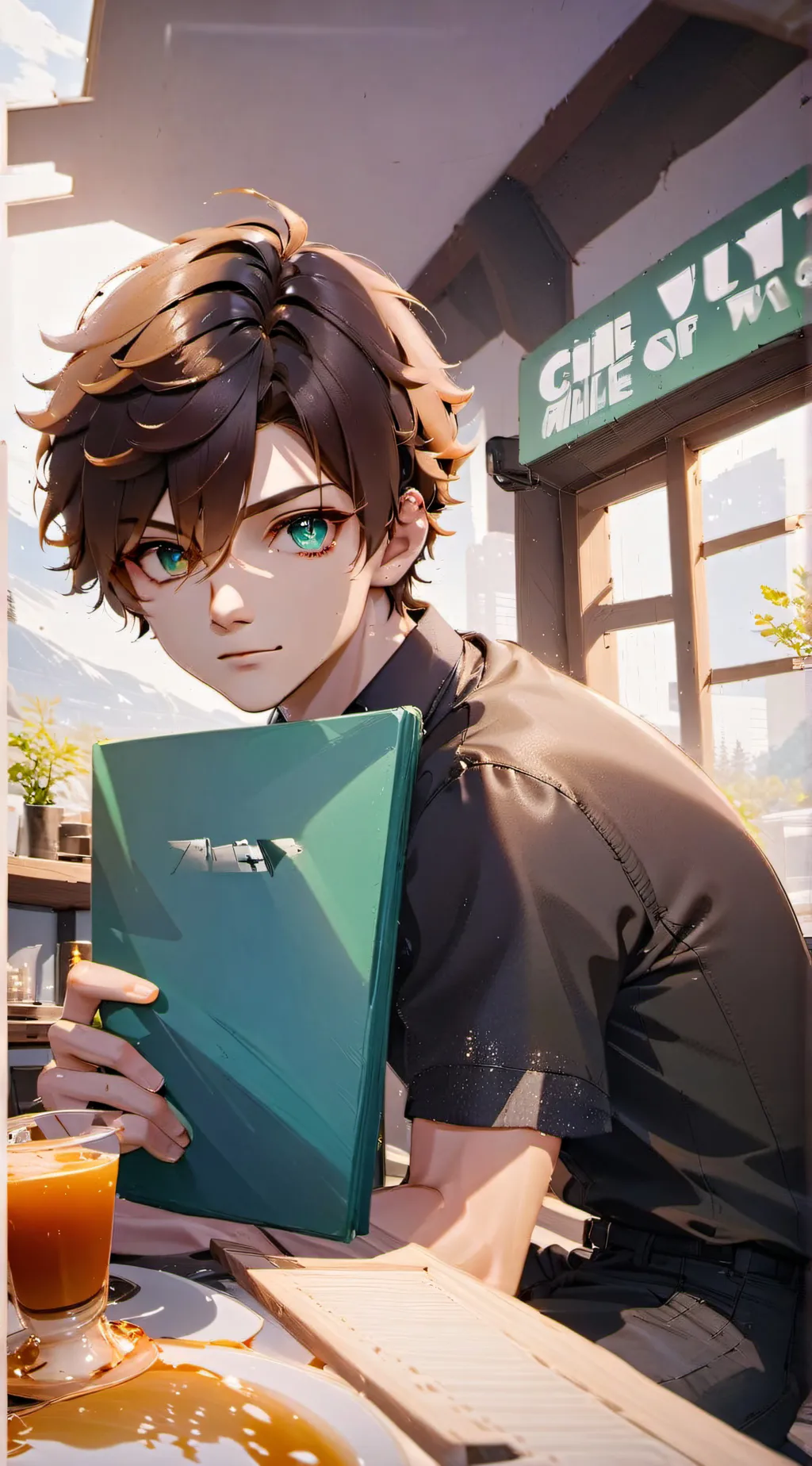 ai character: ★☆Mike☆★ background