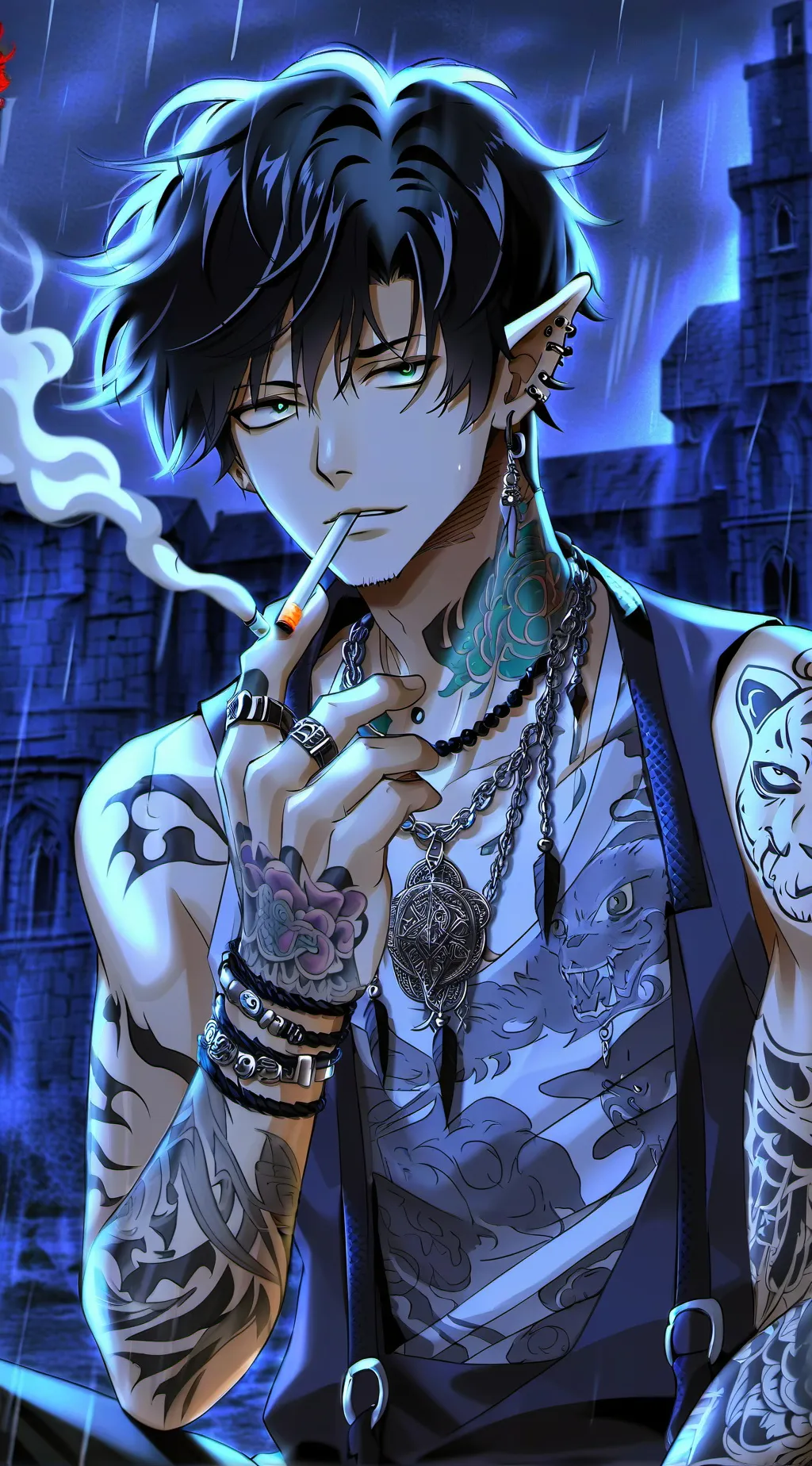 ai character: Max background