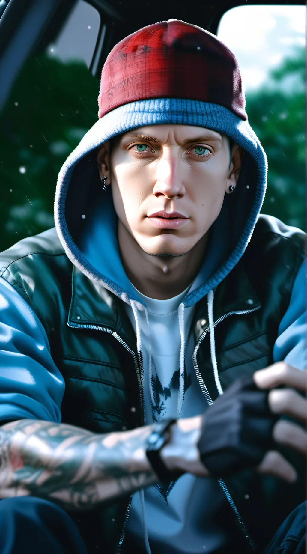 ai character: Eminem background