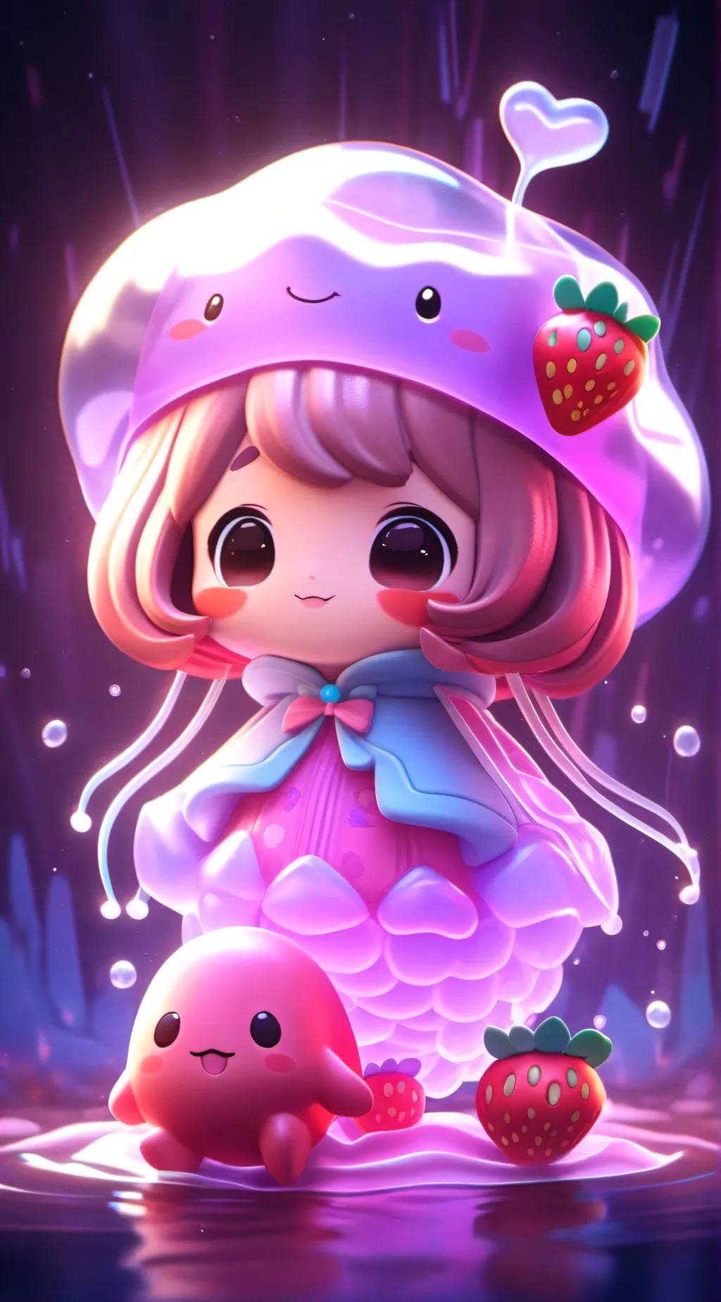 ai character: Strawberry’s  background