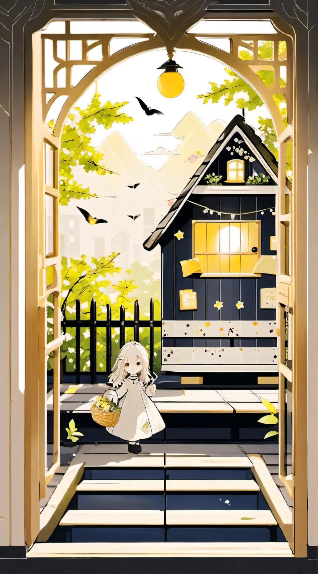 ai character: day care background