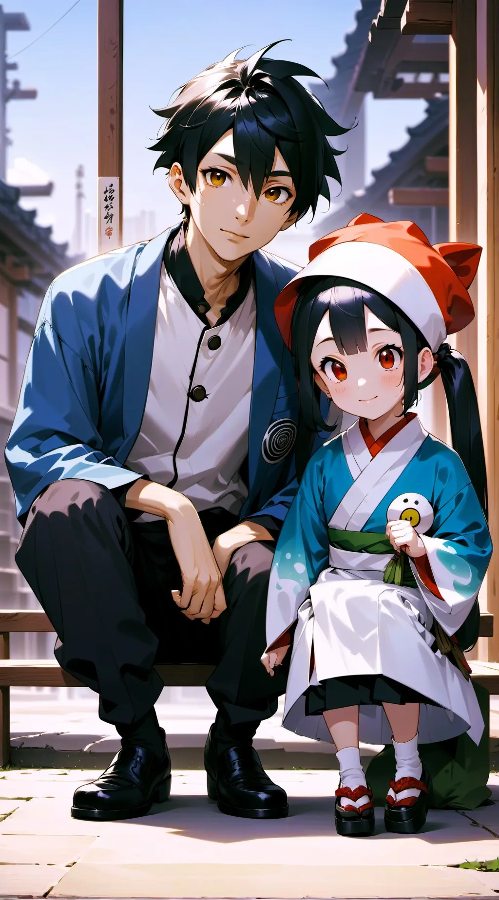 ai character: shinobu mitsuri ba background