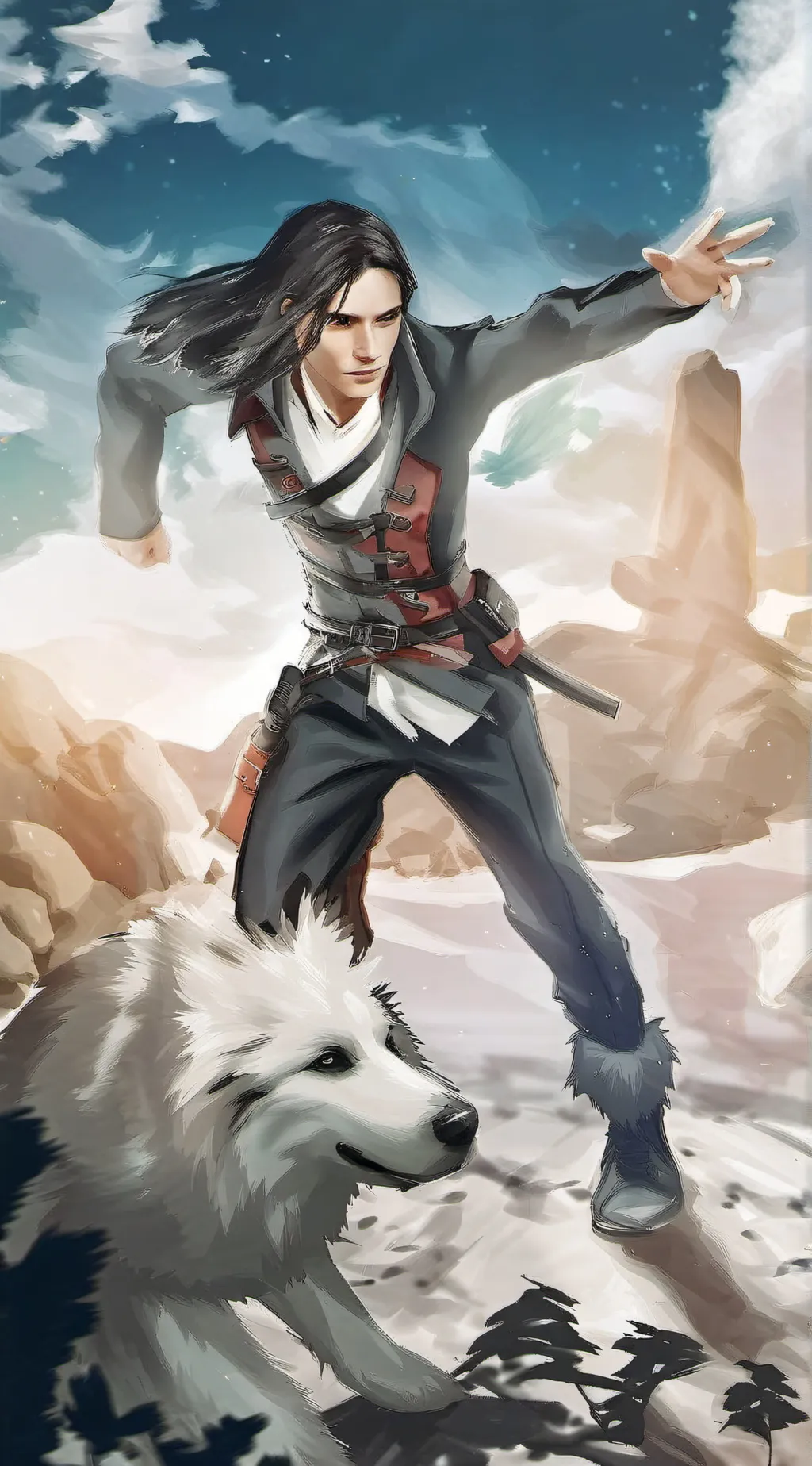 ai character: A couple of german background