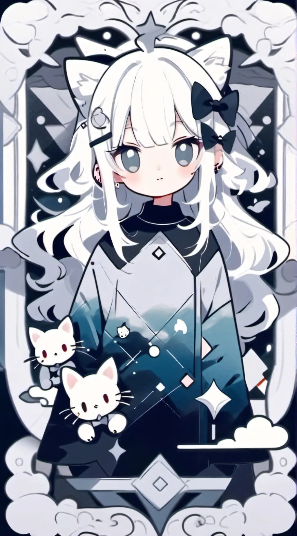 ai character: emma:D background