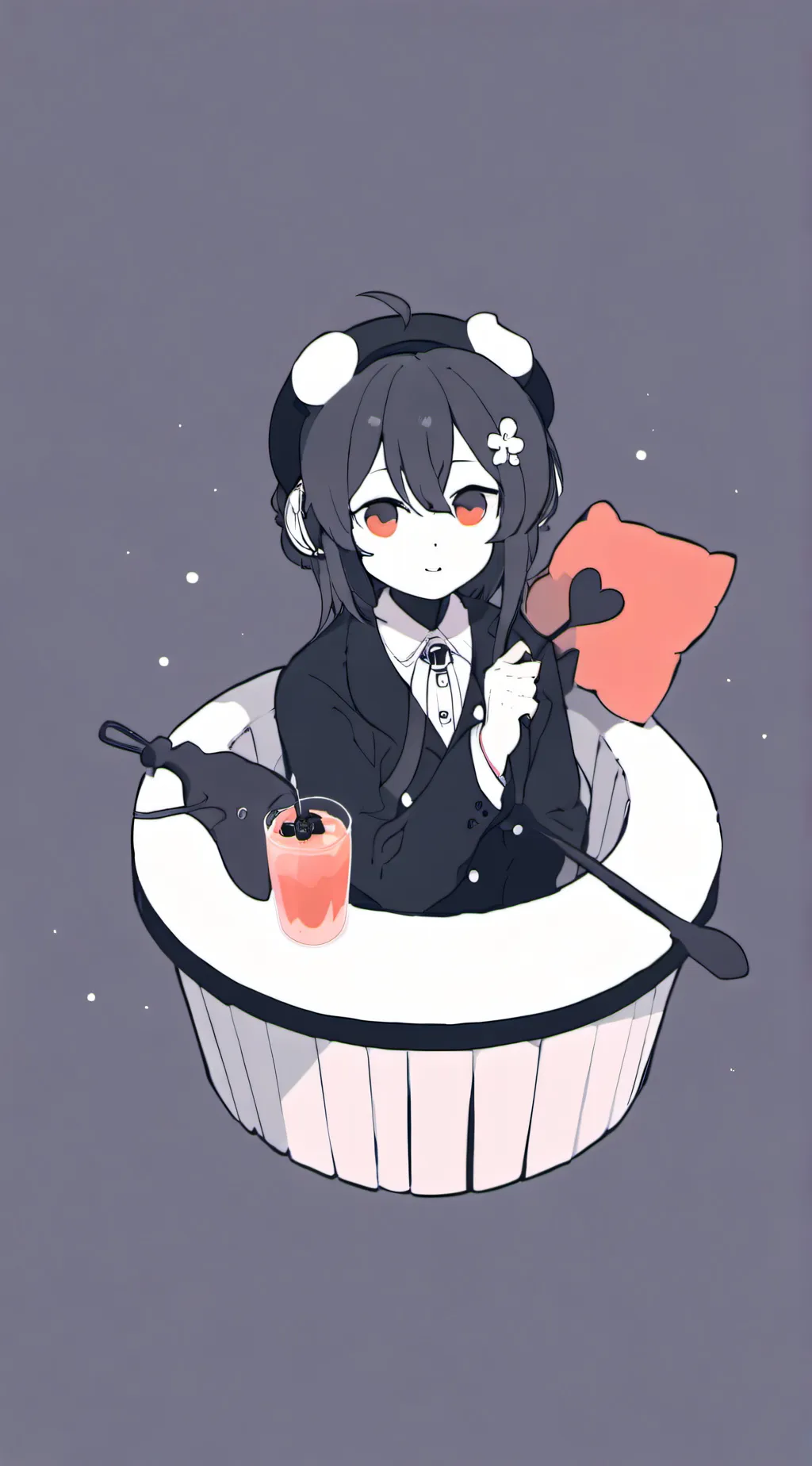 ai character: minecraft background