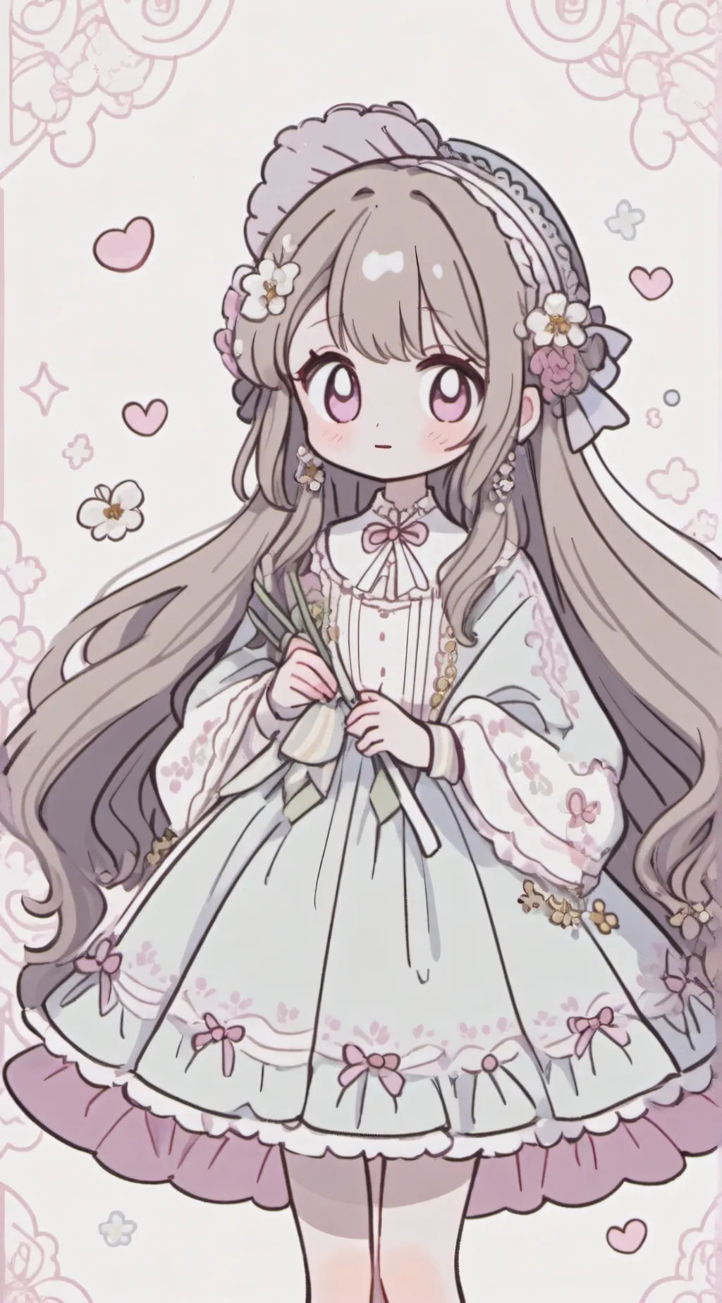 ai character: u bf arranged background