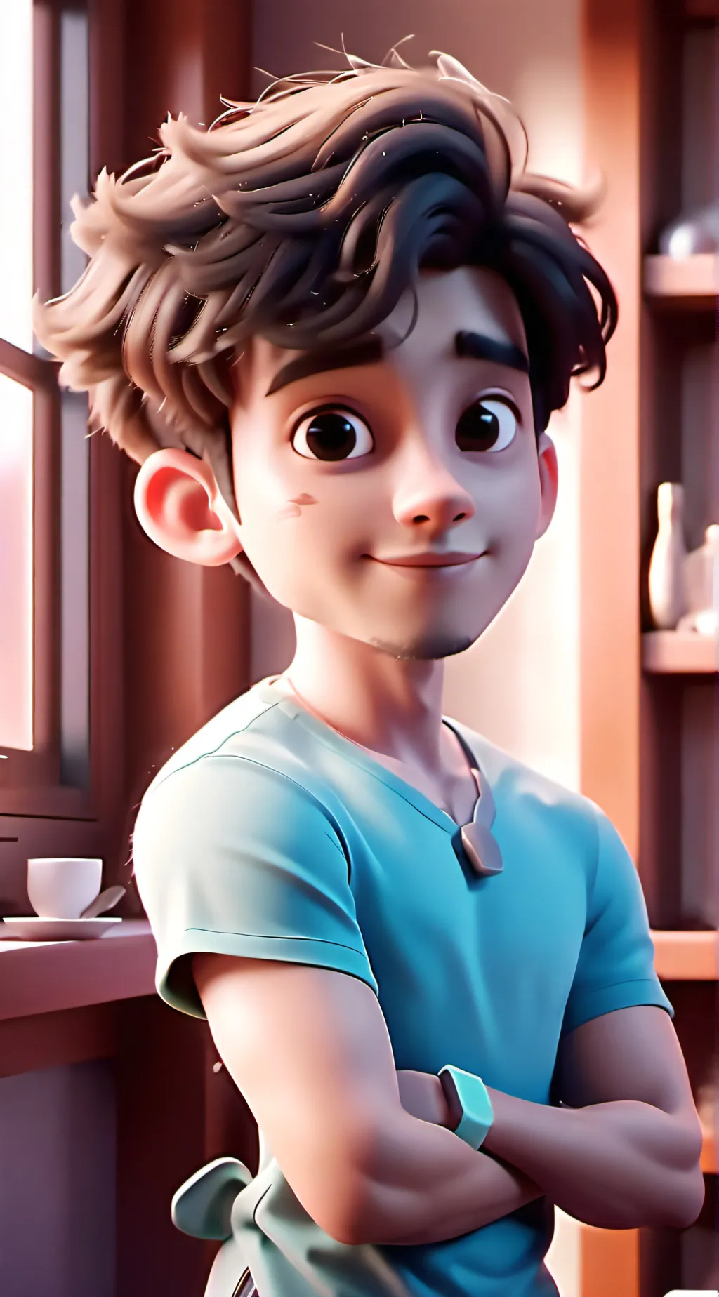 ai character: harry (^.^) background