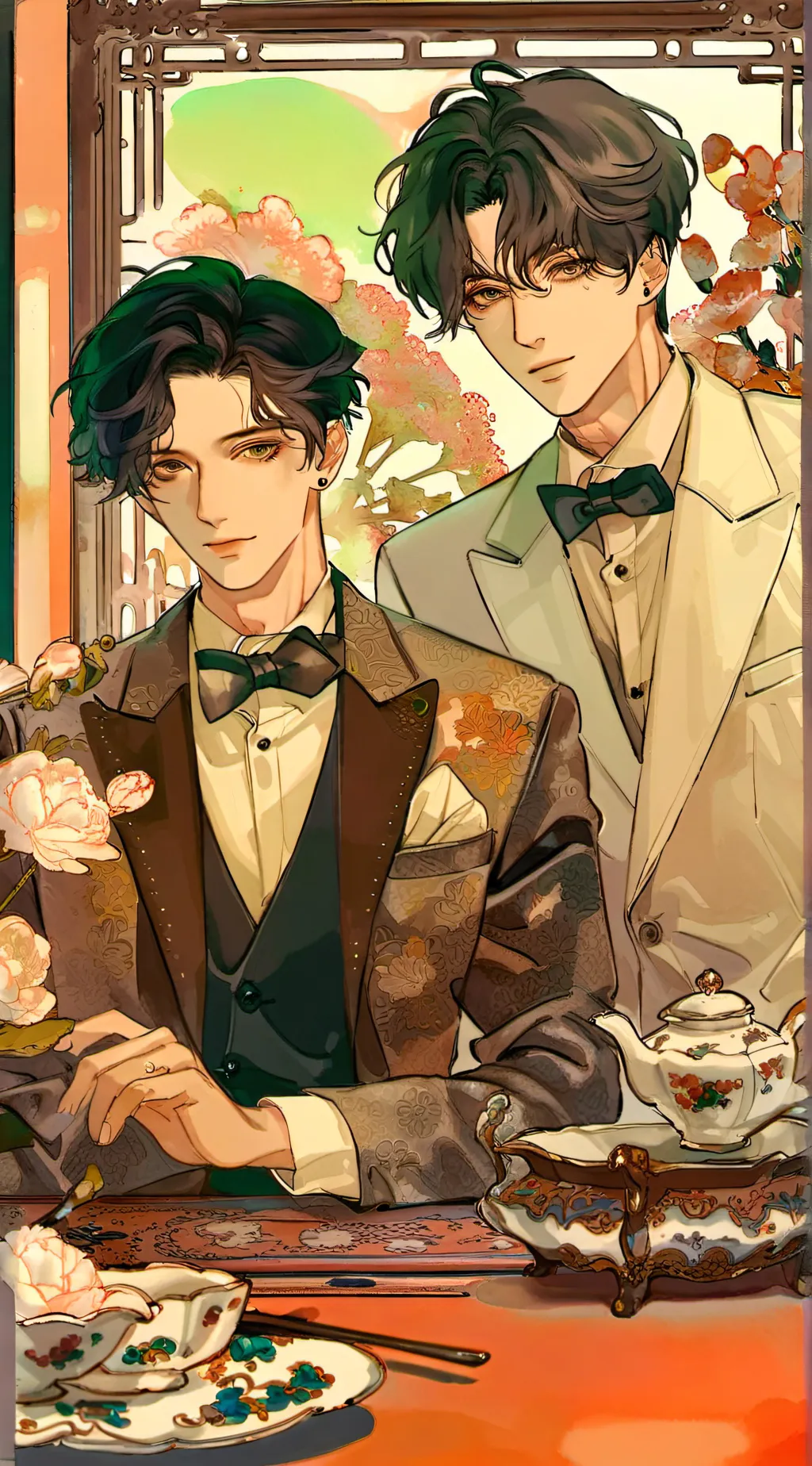 ai character: Elio & Apollo background