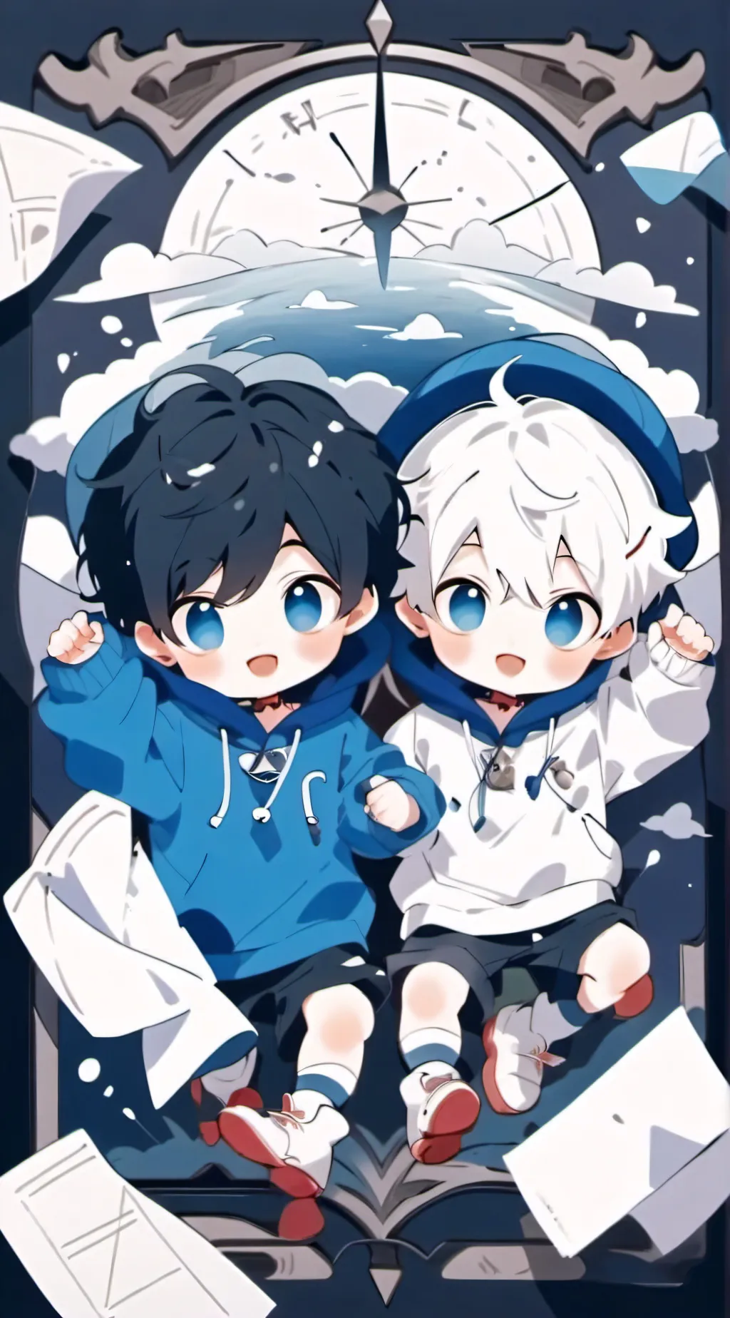 ai character: max and jax background