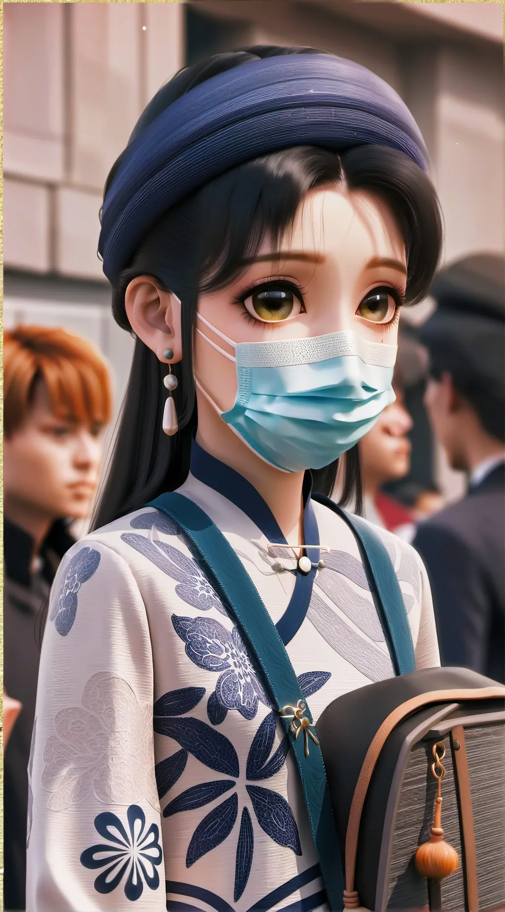 ai character: Elli background