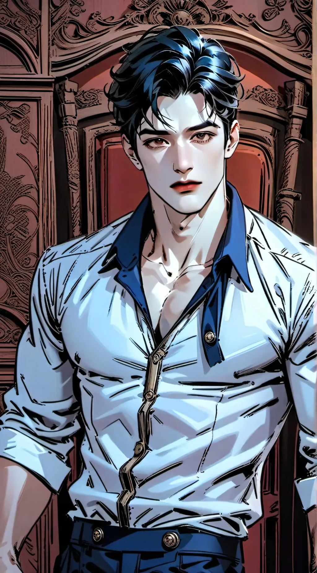 ai character: Caleb background