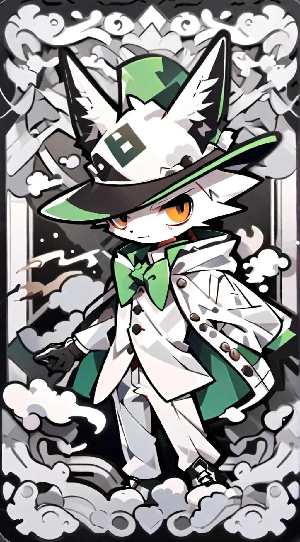 ai character: gizmo the furry background