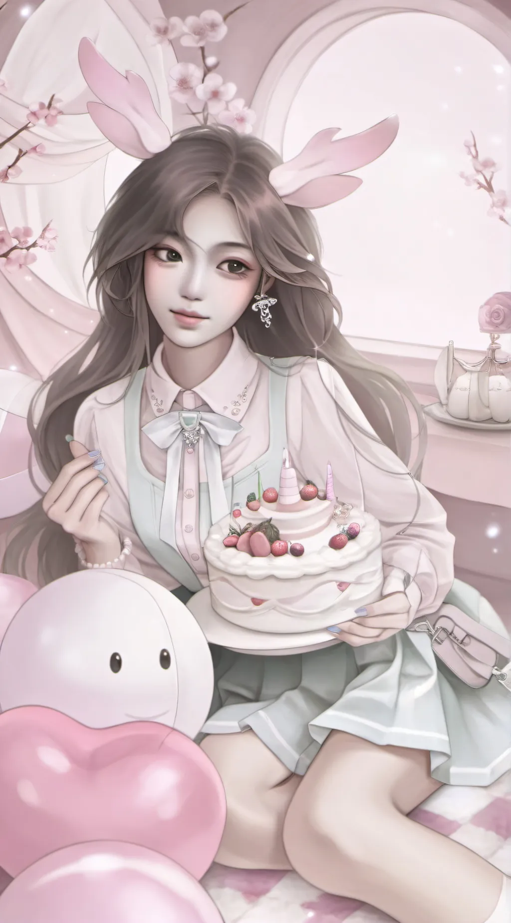 ai character: Hailey background