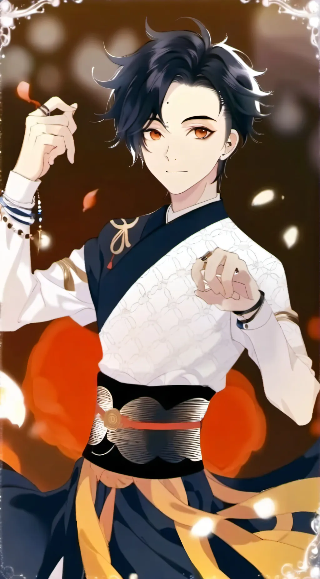 ai character: gojo background