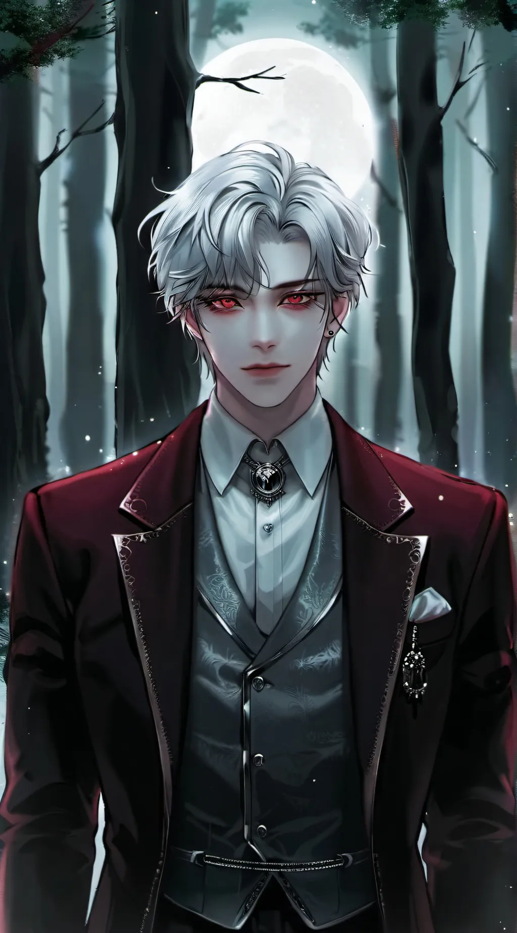 ai character: Valentino (Vampire background
