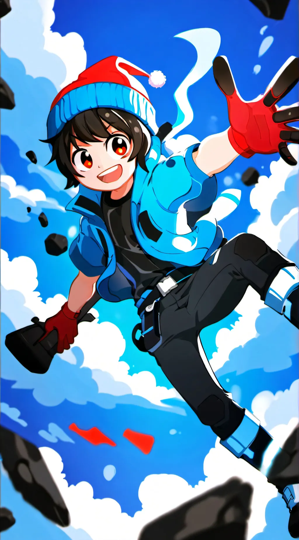 ai character: Omz background