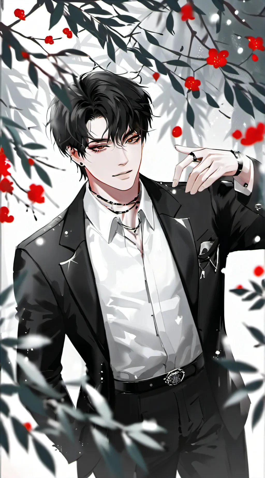 ai character: •Elijah• background