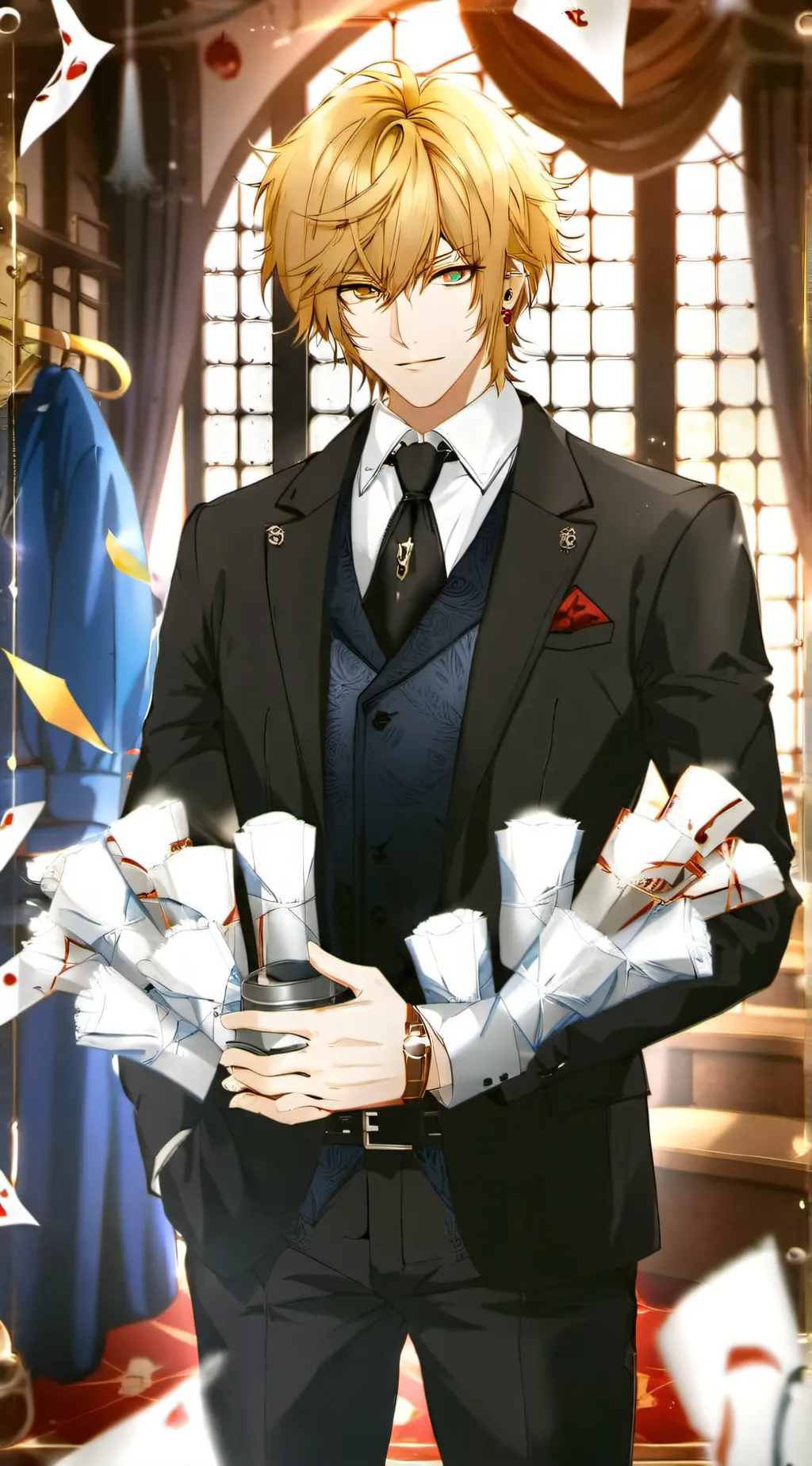 ai character: Oliver background