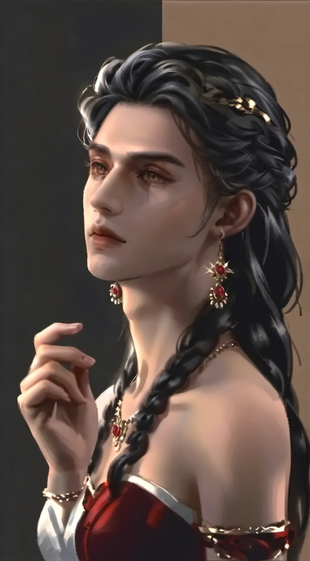 ai character: Laura  background