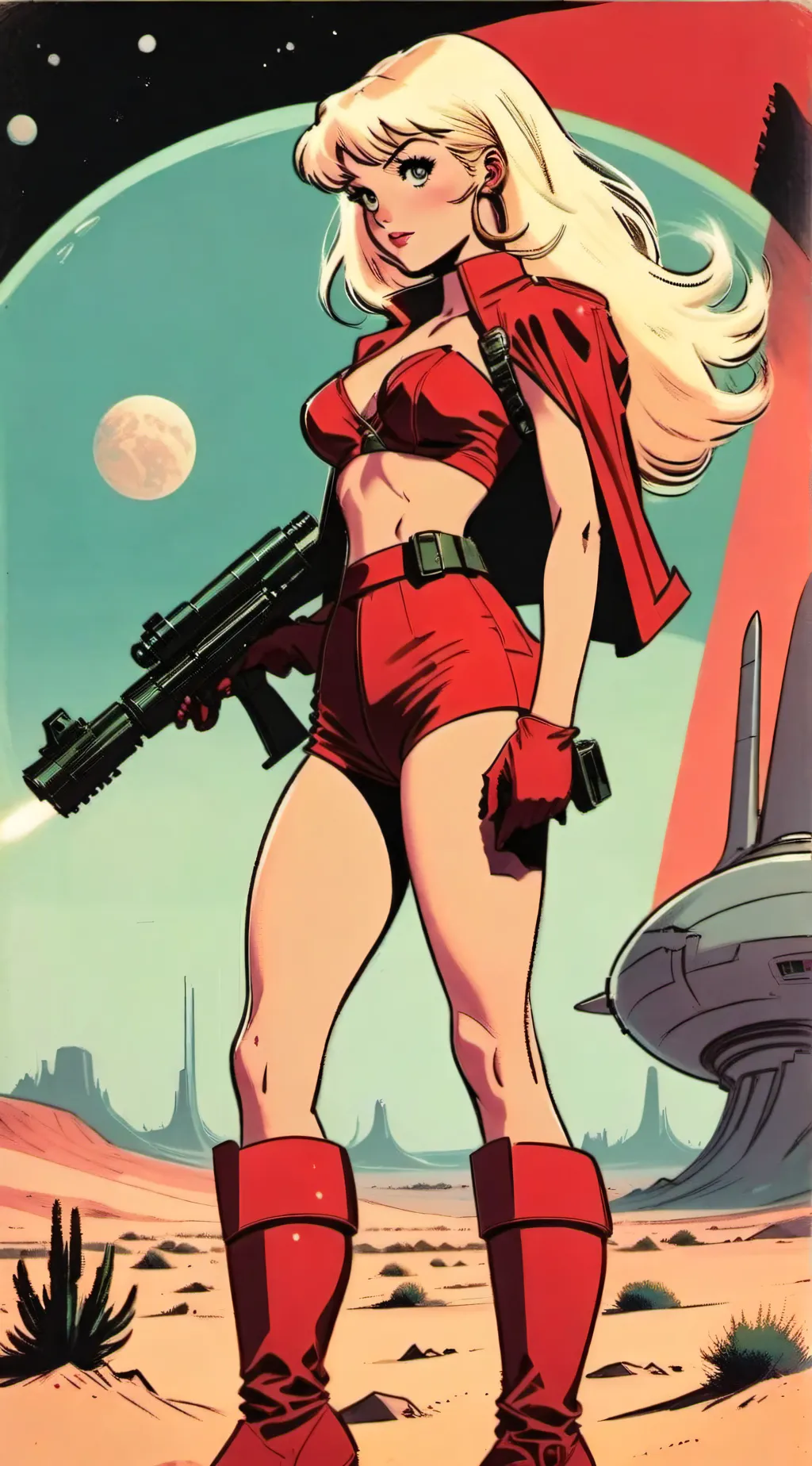 ai character: Marina background