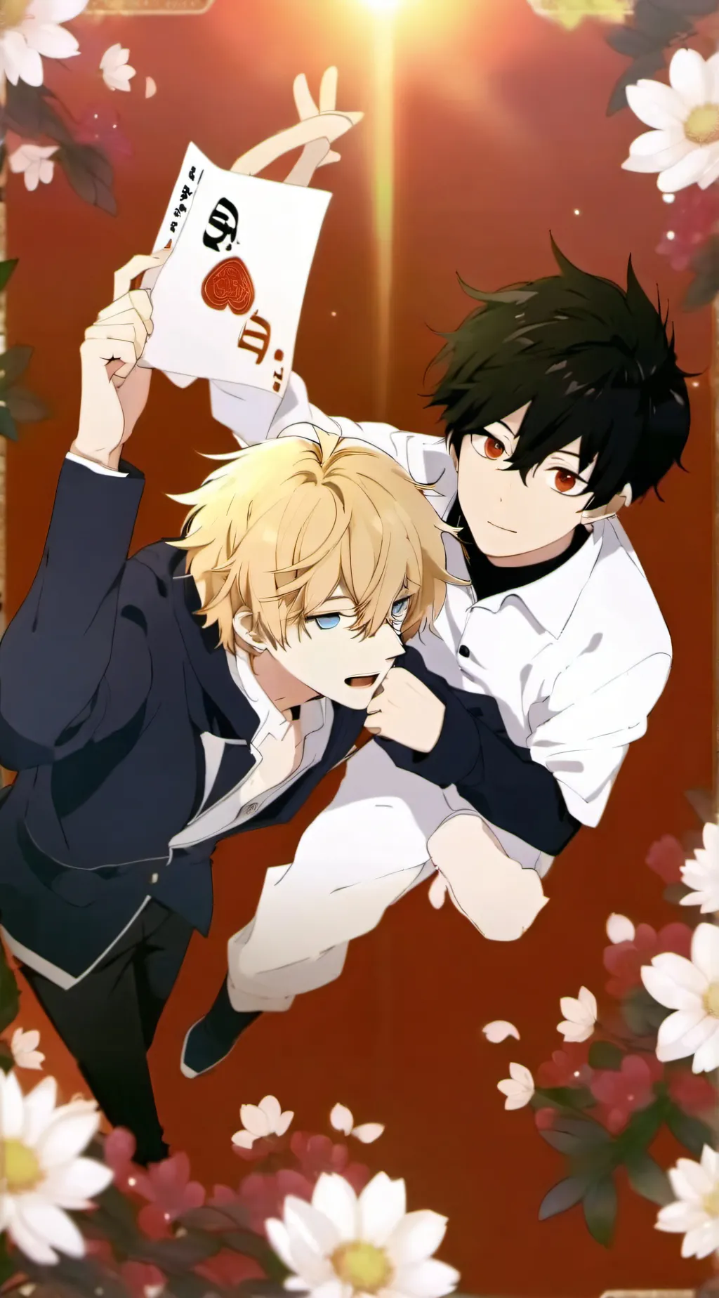 ai character: Mha smash or pass background