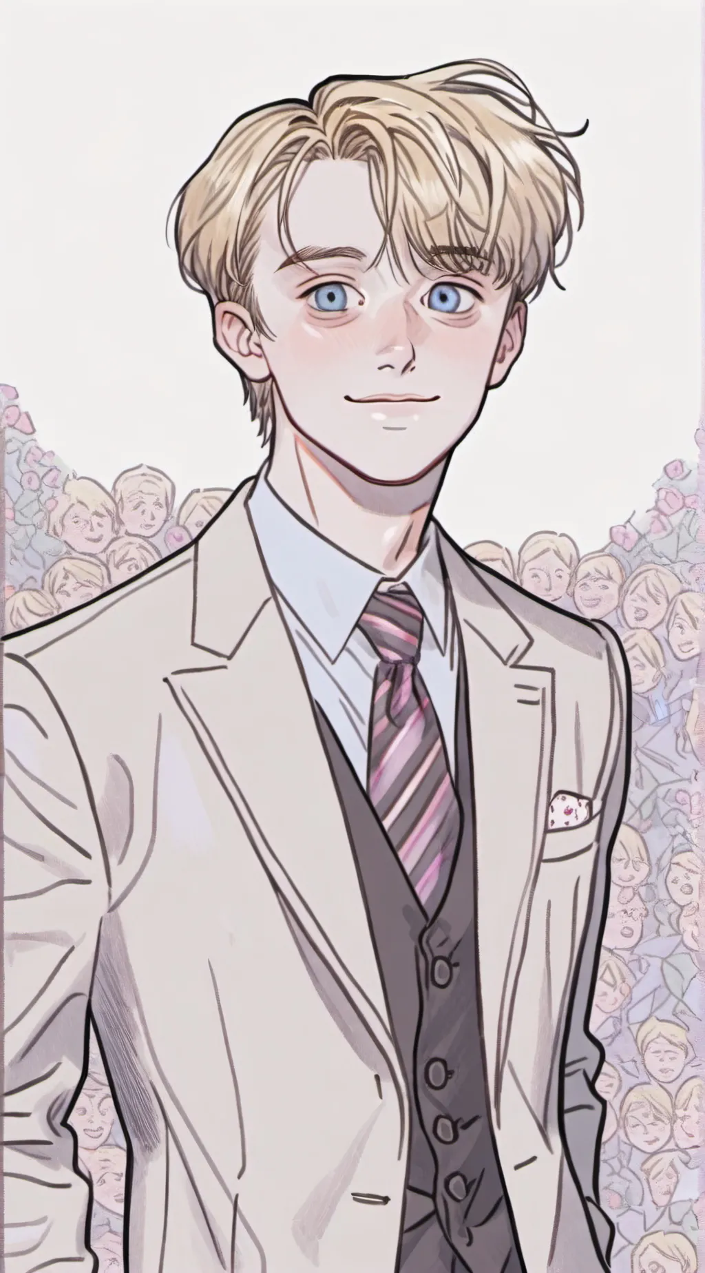ai character: tom felton😍 background