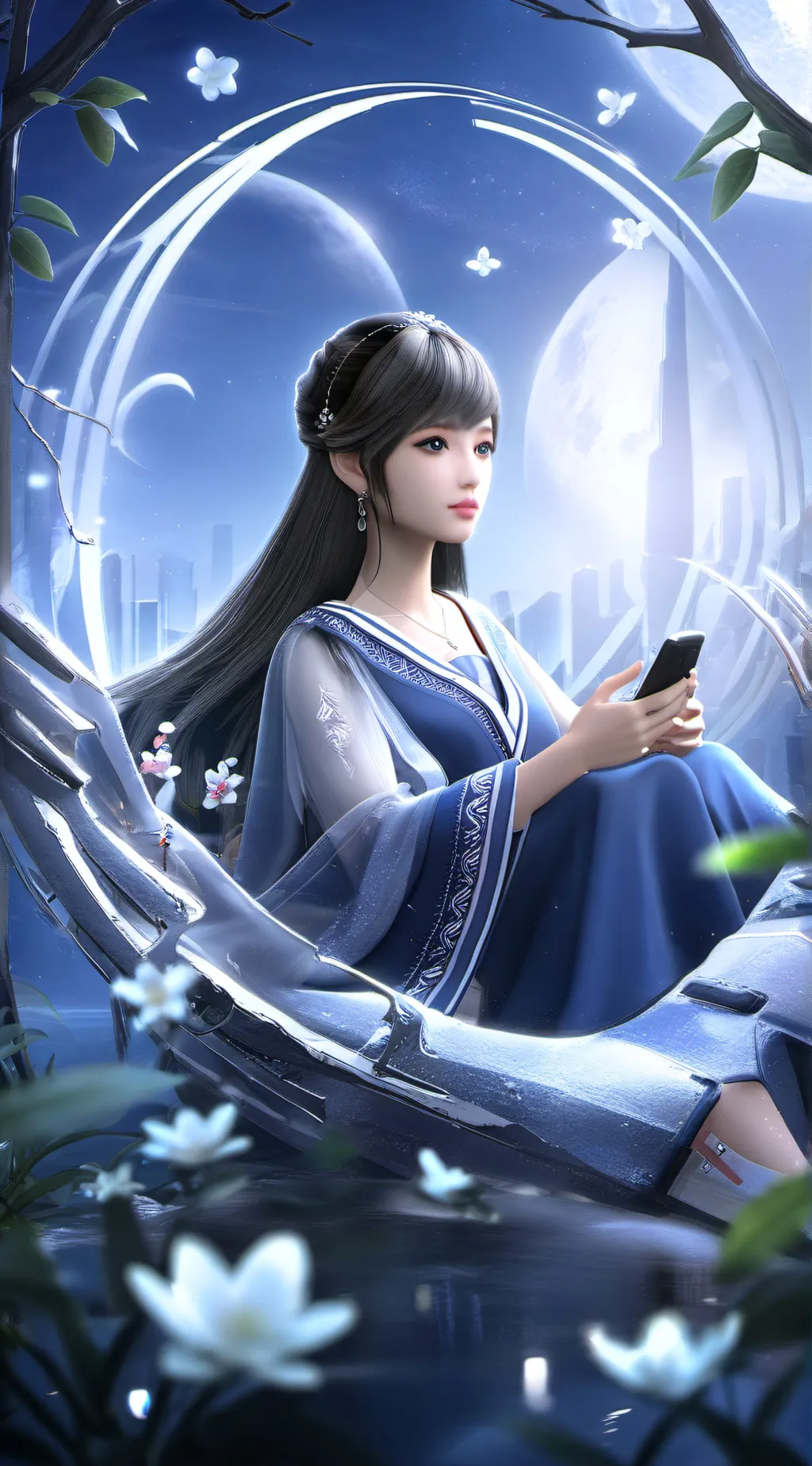 ai character: Aurelia background